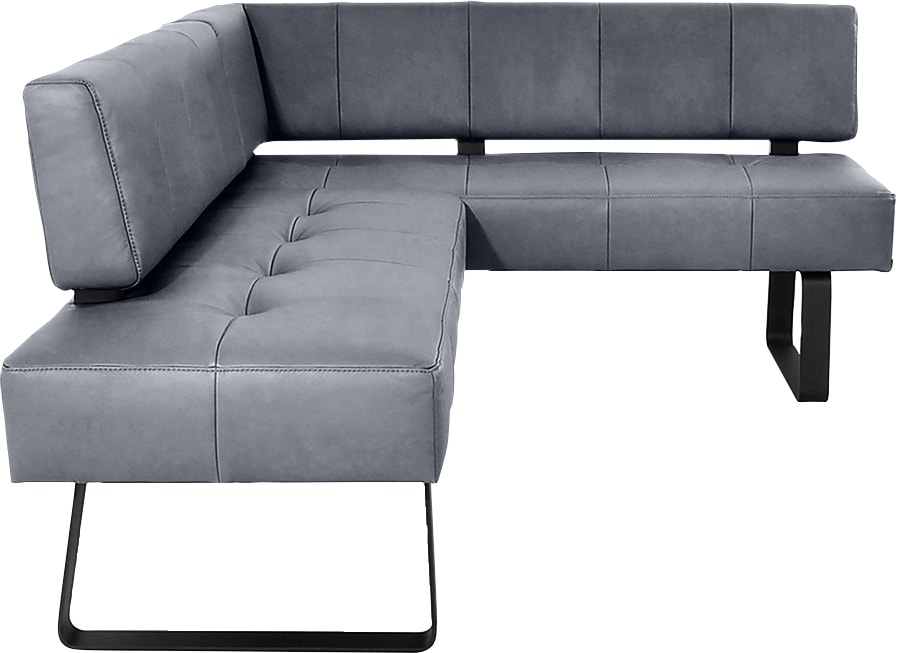 K+W Komfort & Wohnen Eckbank »Spider II«, Sitzsteppung, bequem durch Sandwichbauweise, 2 Stellmaße