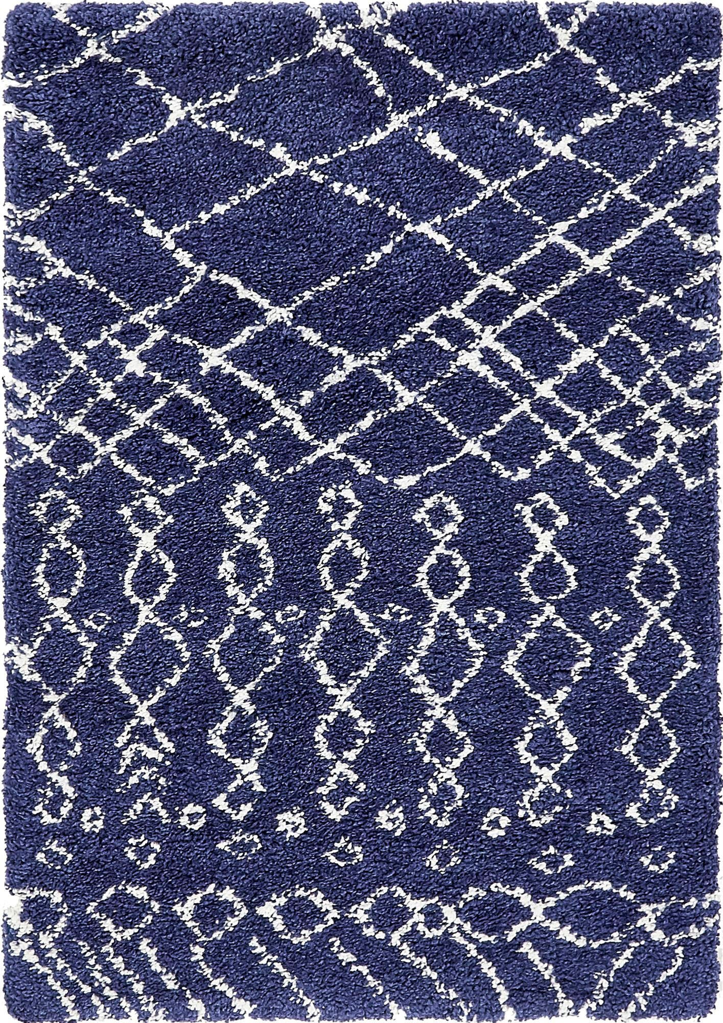 Myflair Möbel & Accessoires Hochflor-Teppich »Temara Shag Lagerräumung«, rechteckig, 51 mm Höhe, gewebt, Scandi Design, ideal im Wohnzimmer & Schlafzimmer