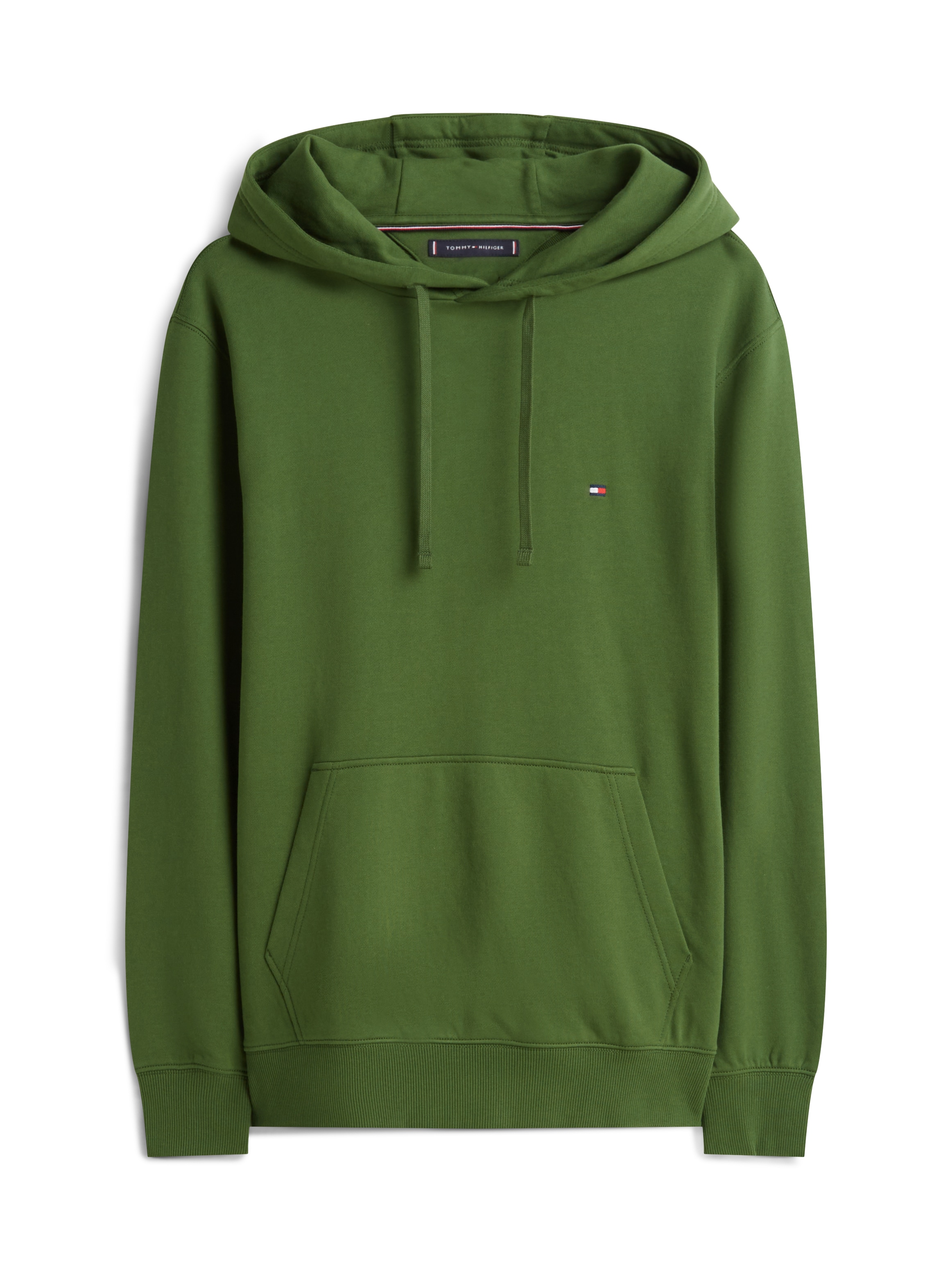 Tommy Hilfiger Hoodie »ESSENTIAL TERRY«, mit Tunnelzug und Flag-Stickerei
