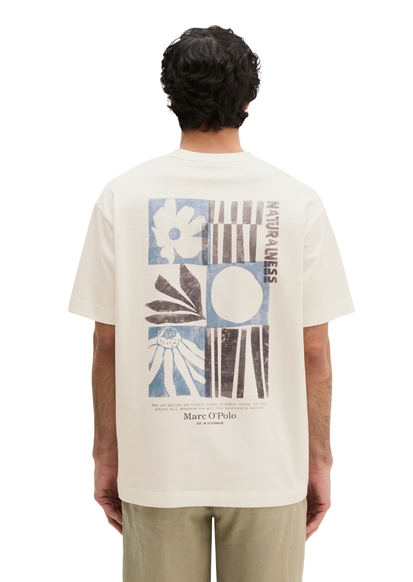 Marc O'Polo T-Shirt loose fit mit Rückenprint