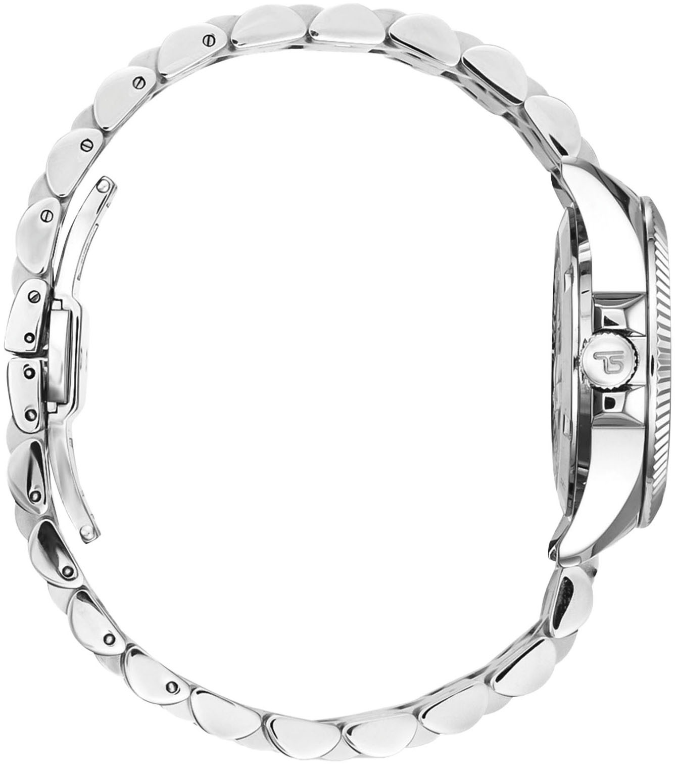 THOMAS SABO Quarzuhr »DIVINE«, Armbanduhr,Damenuhr,Mineralglas m. Saphirbeschichtung,Edelstahlarmband