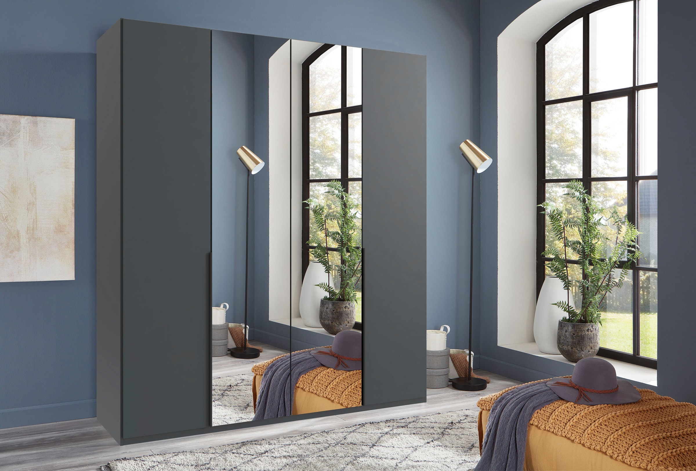 Wimex Kleiderschrank »Mugano,in 5 Breiten,2 Höhen,2 Tiefen, viele Farben, M günstig online kaufen