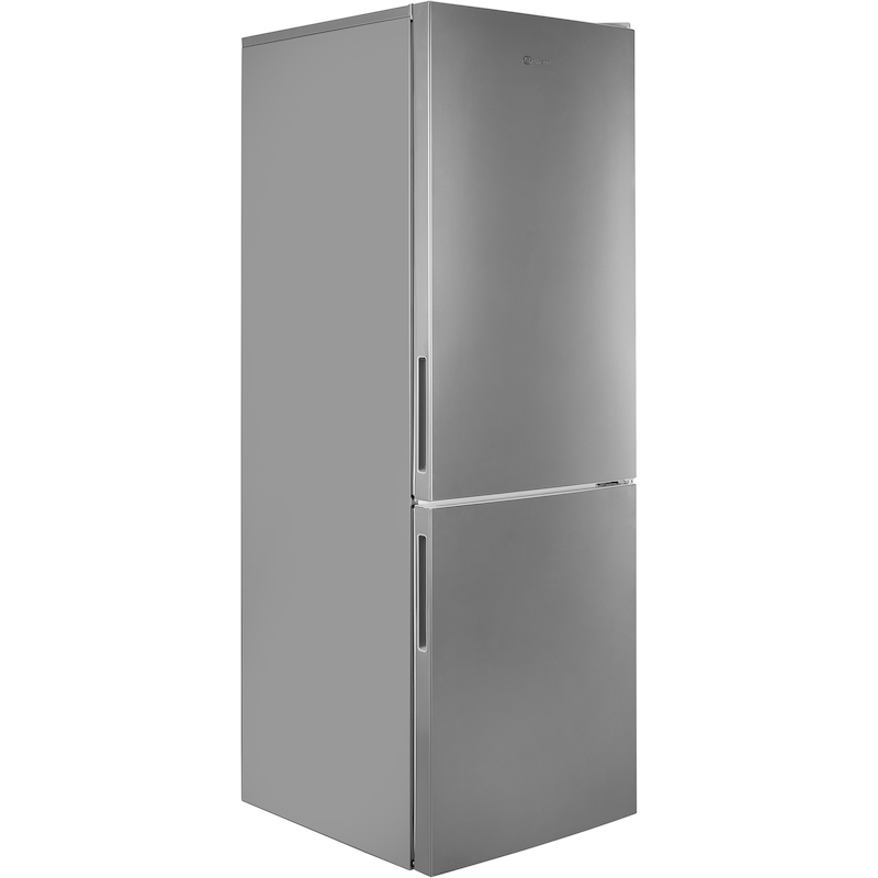 BAUKNECHT Kühl-/Gefrierkombination »KGL 1850 IN« 185, 2 cm hoch 59, 5 cm breit Edelstahloptik 1 Obst- und Gemüseschublade