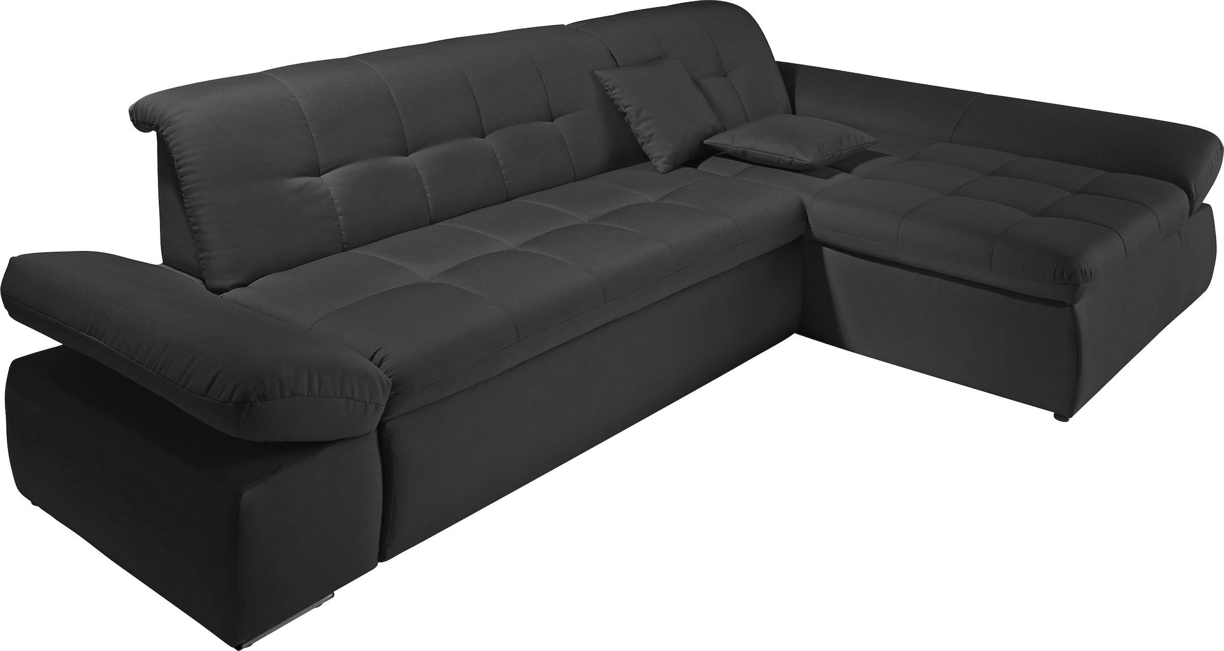 Home affaire Ecksofa »ESRA, zeitlos und elegant. Breite 300cm, L-Form« wahlweise mit Armlehn- und Bettfunktion