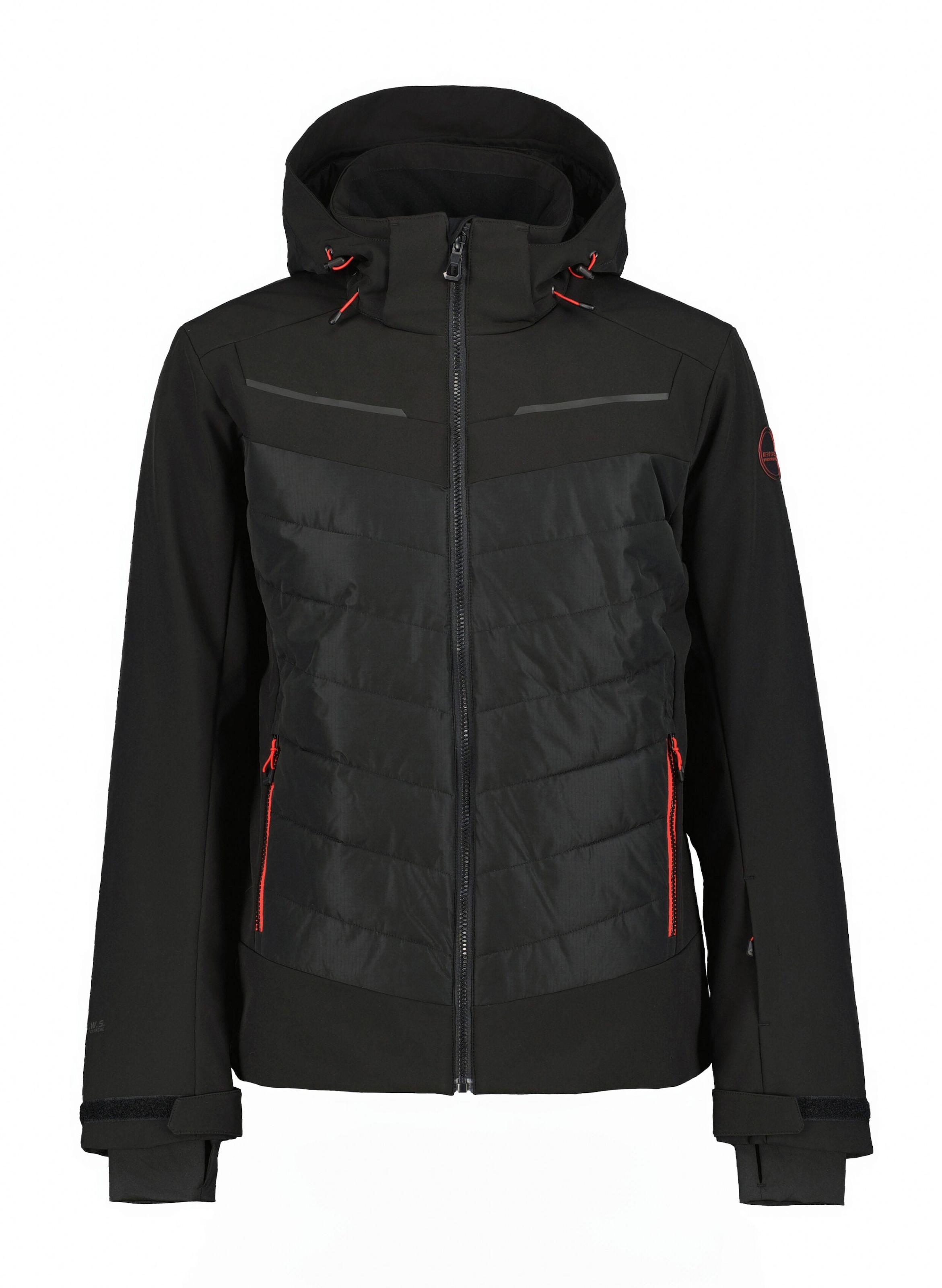 Icepeak Softshelljacke »ICEPEAK FREMONT«, (1 St.), mit Kapuze, mit dezenten Logoschriftzügen und Patch am Oberarm
