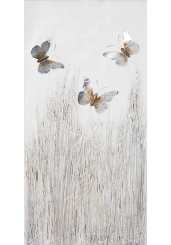 Spiegelprofi GmbH Ölbild »Butterfly«, (1 St.), jedes Bild ein Unikat, handgearbeitet kaufen