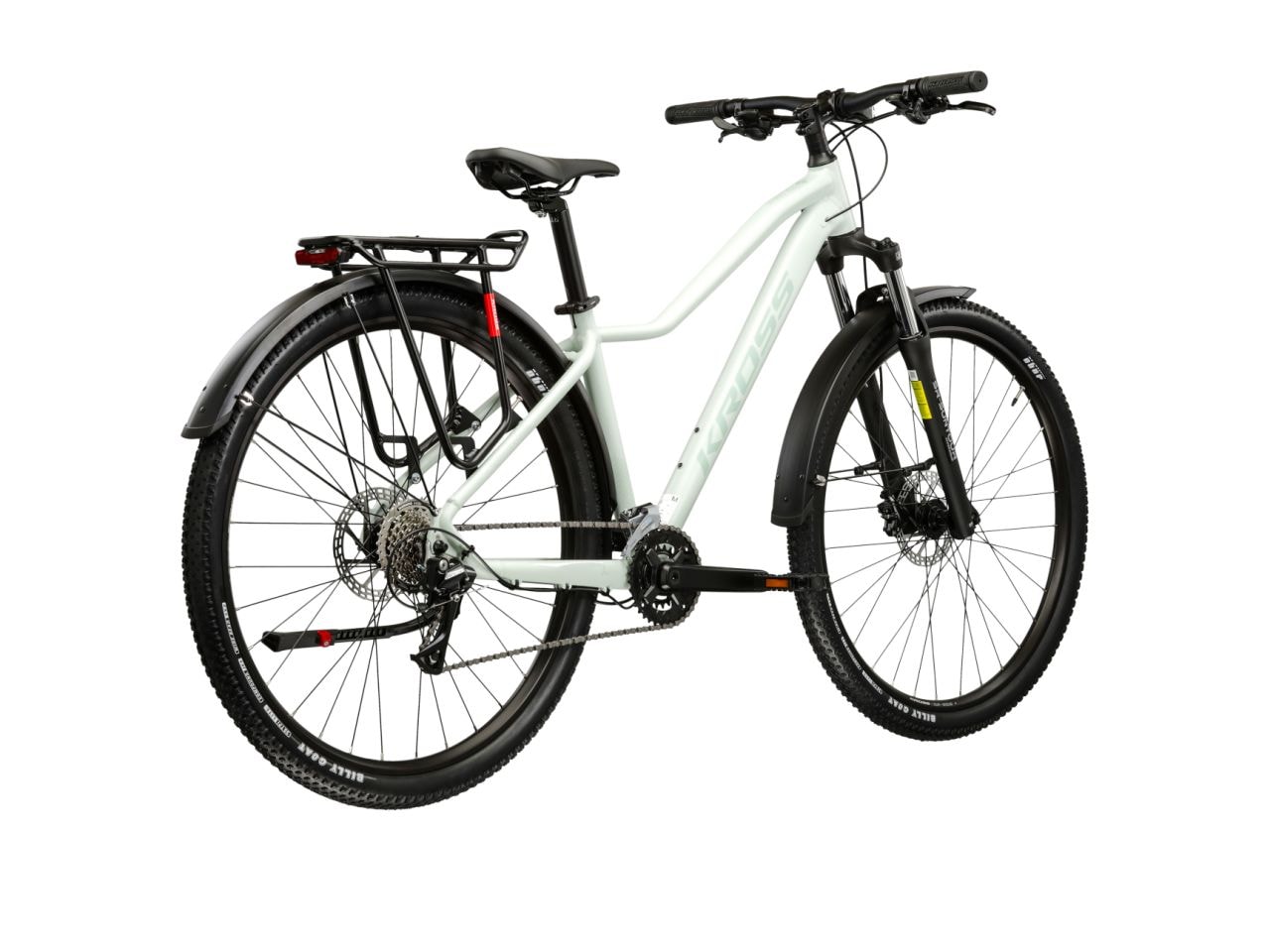 Kross Mountainbike »KROSS Mountainbike Hardtail 27,5" LEA 4.0 EQ grün 16 Gänge« 16 Gang Shimano ACERA M3020 Schaltwerk Kettenschaltung