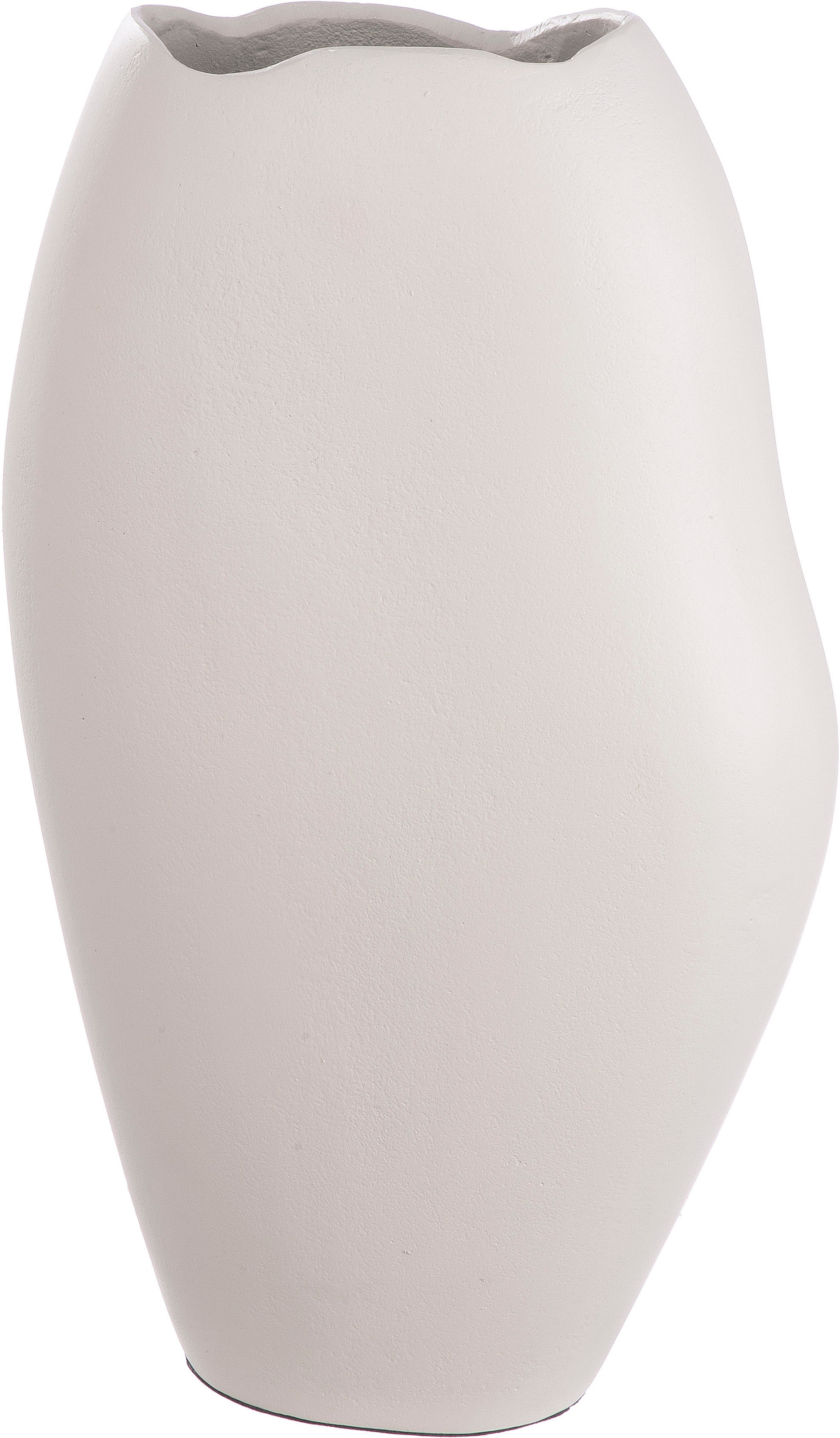 Casablanca by Gilde Tischvase »Helena, Dekovase« Vase aus Aluminium, mit ge günstig online kaufen