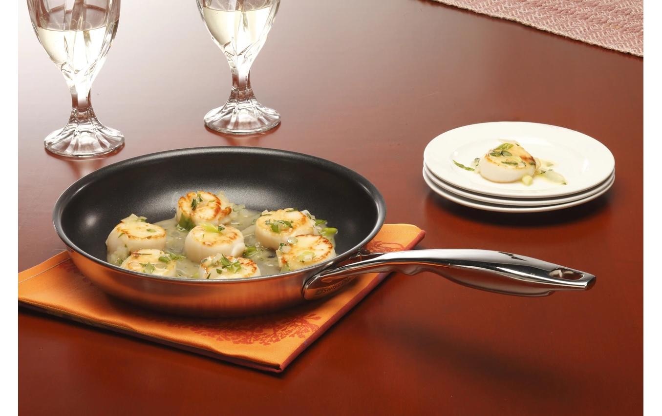 Swiss Diamond Bratpfanne »XD Nonstick Clad 24 cm« Edelstahl