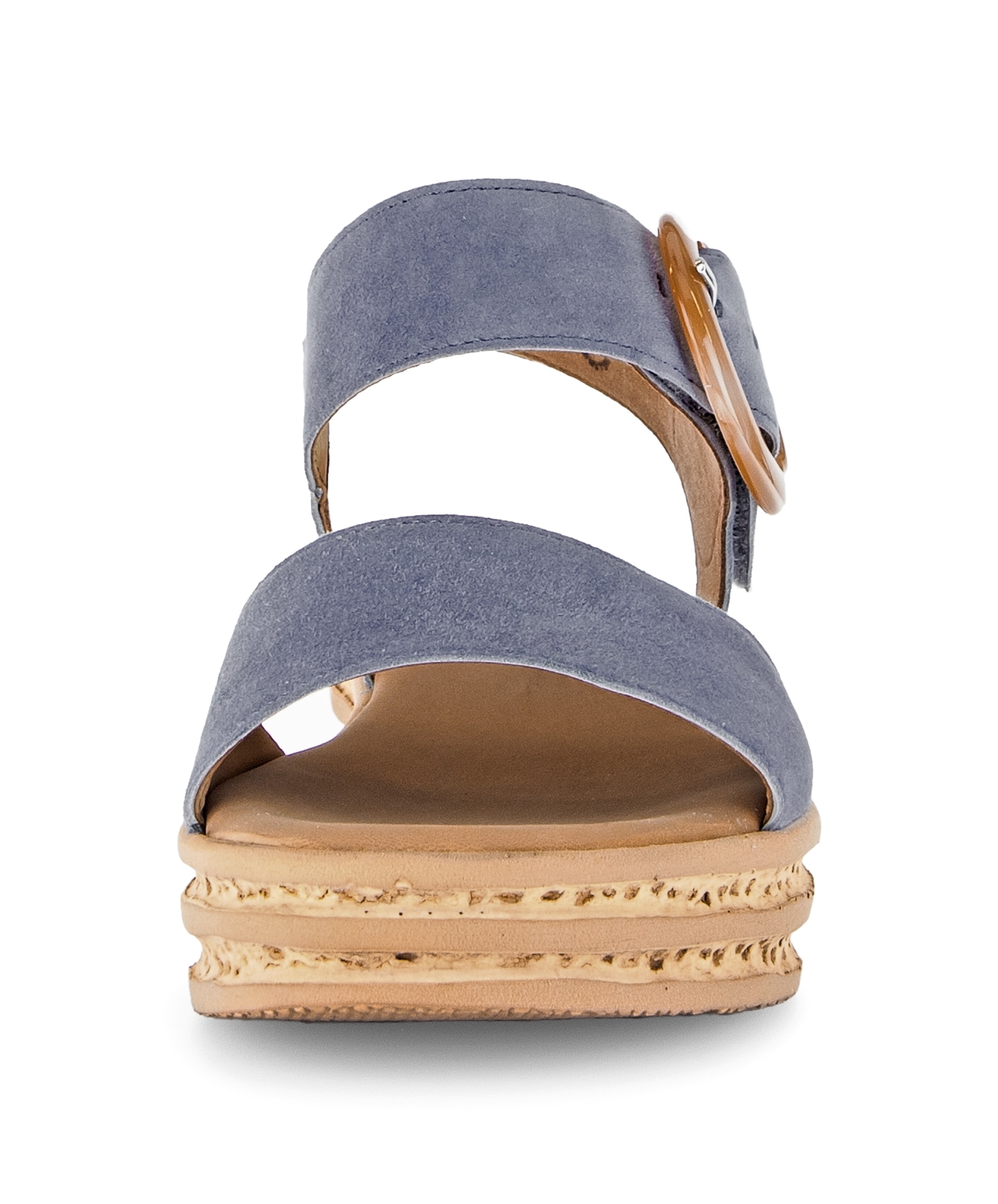 Gabor Keilsandalette  , Riemchensandale, Sommerschuh mit modischer Zierschnalle