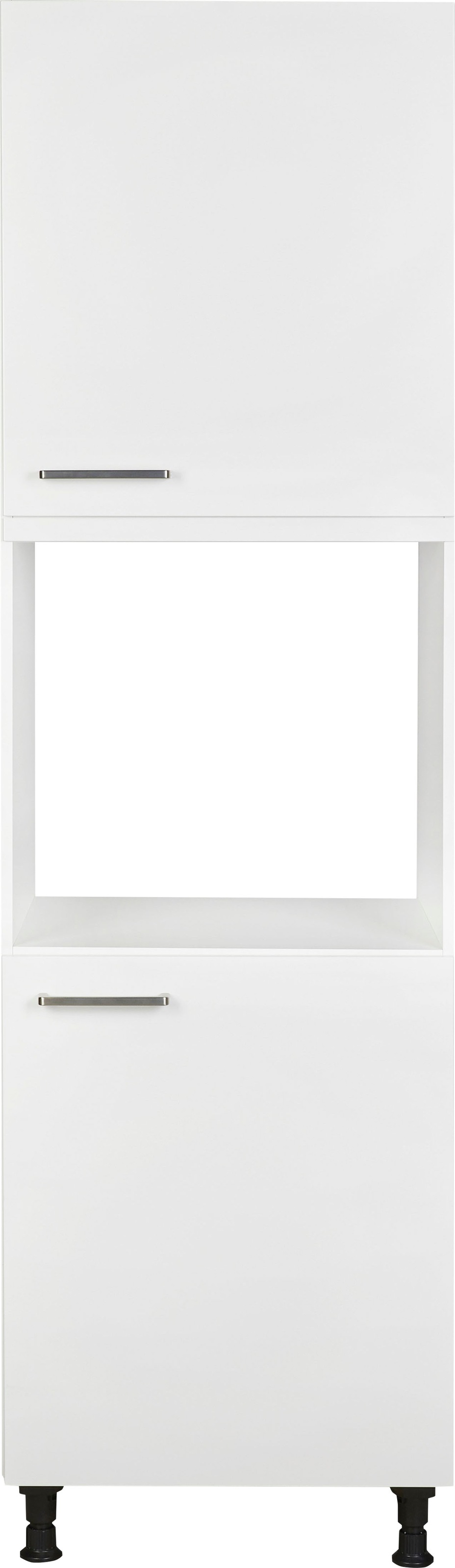 nobilia® Herdumbauschrank »"Touch", Ausrichtung wählbar, mit zwei zusätzlichen Türen,«, vormontiert, Breite/Höhe: 60/167,8 cm