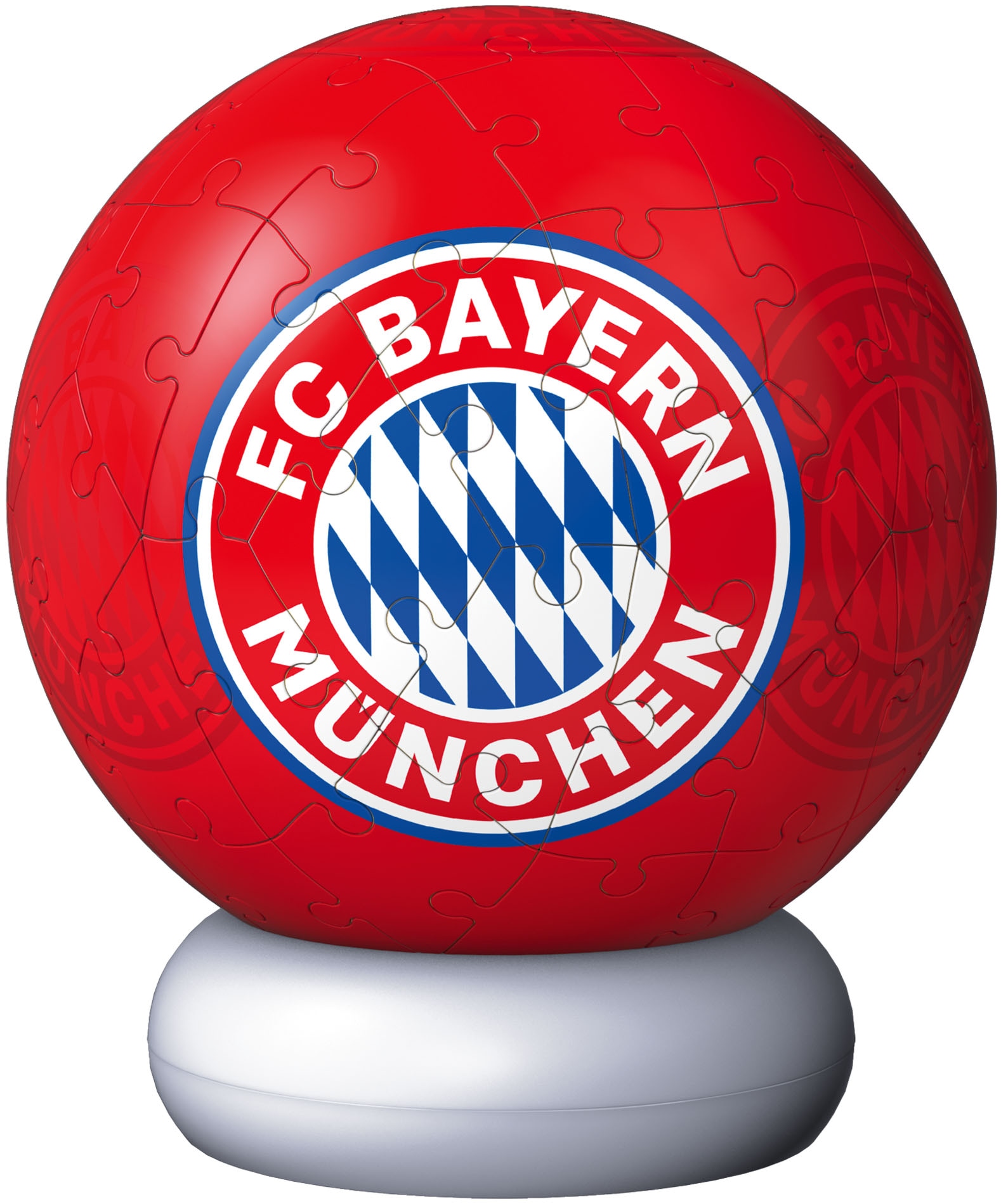 Ravensburger Puzzleball »Nachtlicht FC Bayern München« beleuchtet