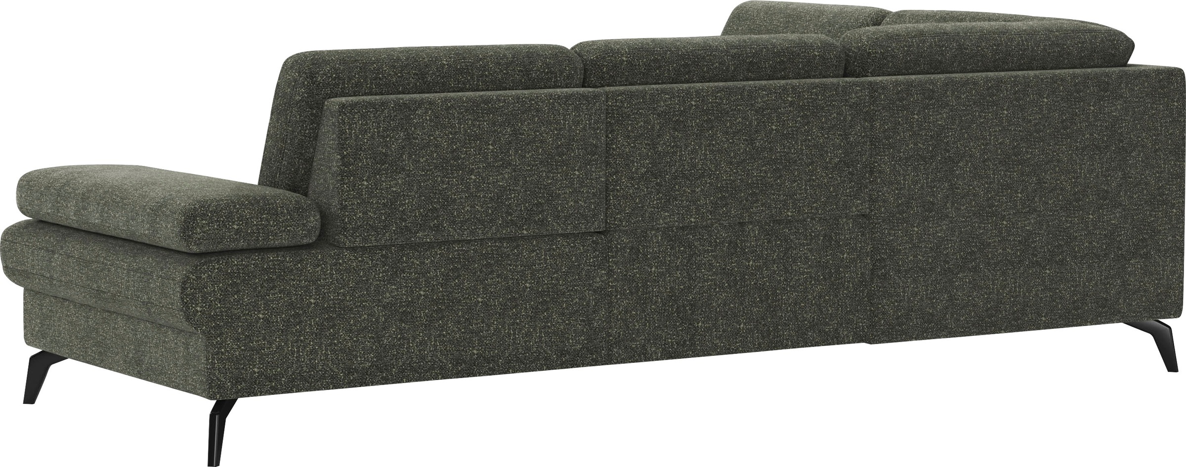 sit&more Ecksofa »Morris L-Form, inkl. Sitztiefenverstellung«, wahlweise mit Armteilverstellung, Bettfunktion & Bettkasten
