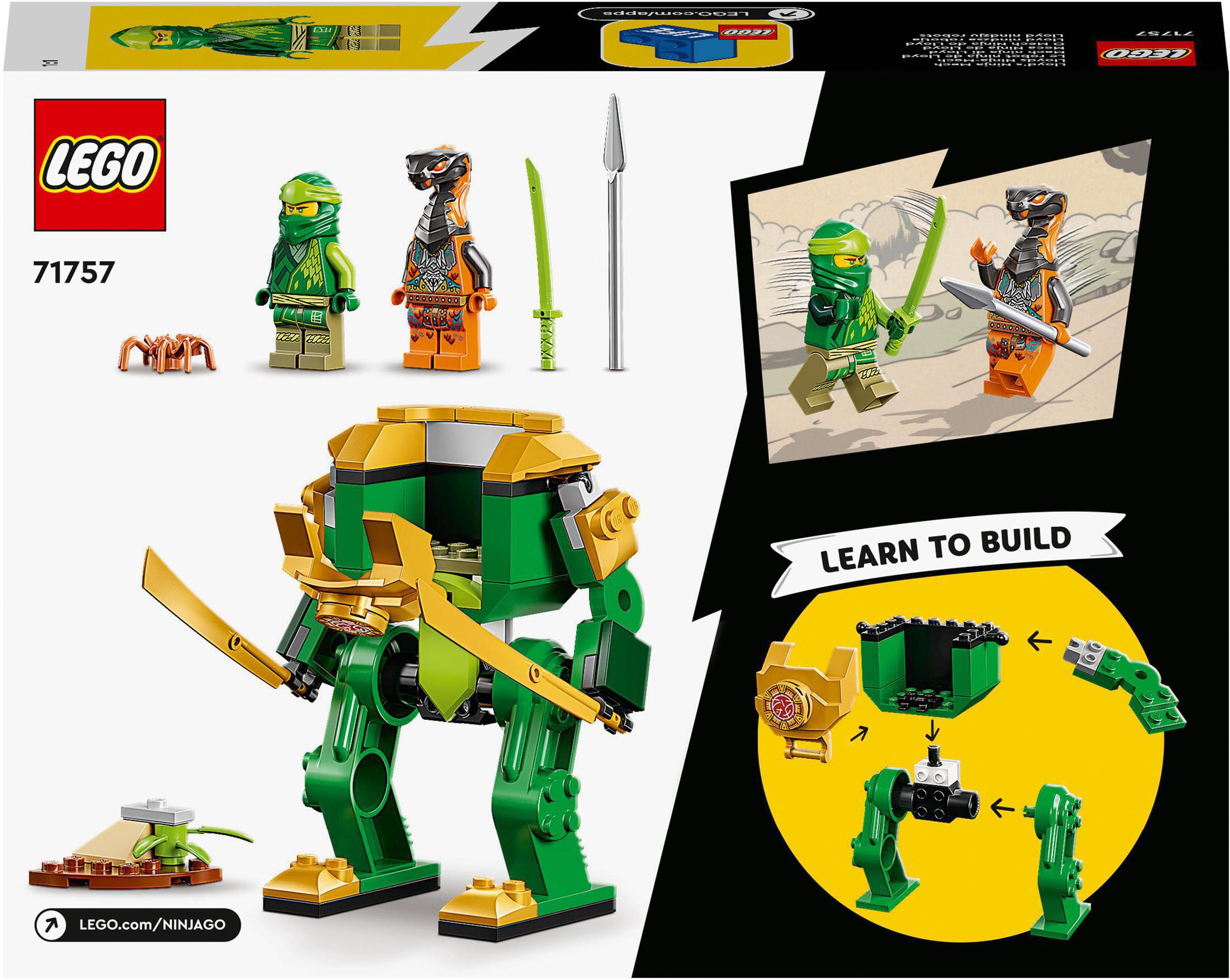 LEGO® Konstruktionsspielsteine »Lloyds Ninja-Mech (71757), LEGO® NINJAGO®«, (57 St.)