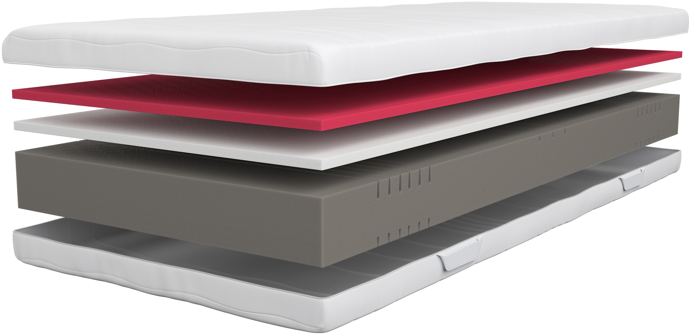 OTTO home Hybridschaum-Matratze »Feeny, 7 Zonen Wendematratze, 90x200 cm, 140x200 cm & mehr« 19 cm hoch Raumgewicht: 38 kg/m³ 1 Stk. tlg. ergonomisch, atmungsaktiv, Matratze mit Visko-Memory-Funktion