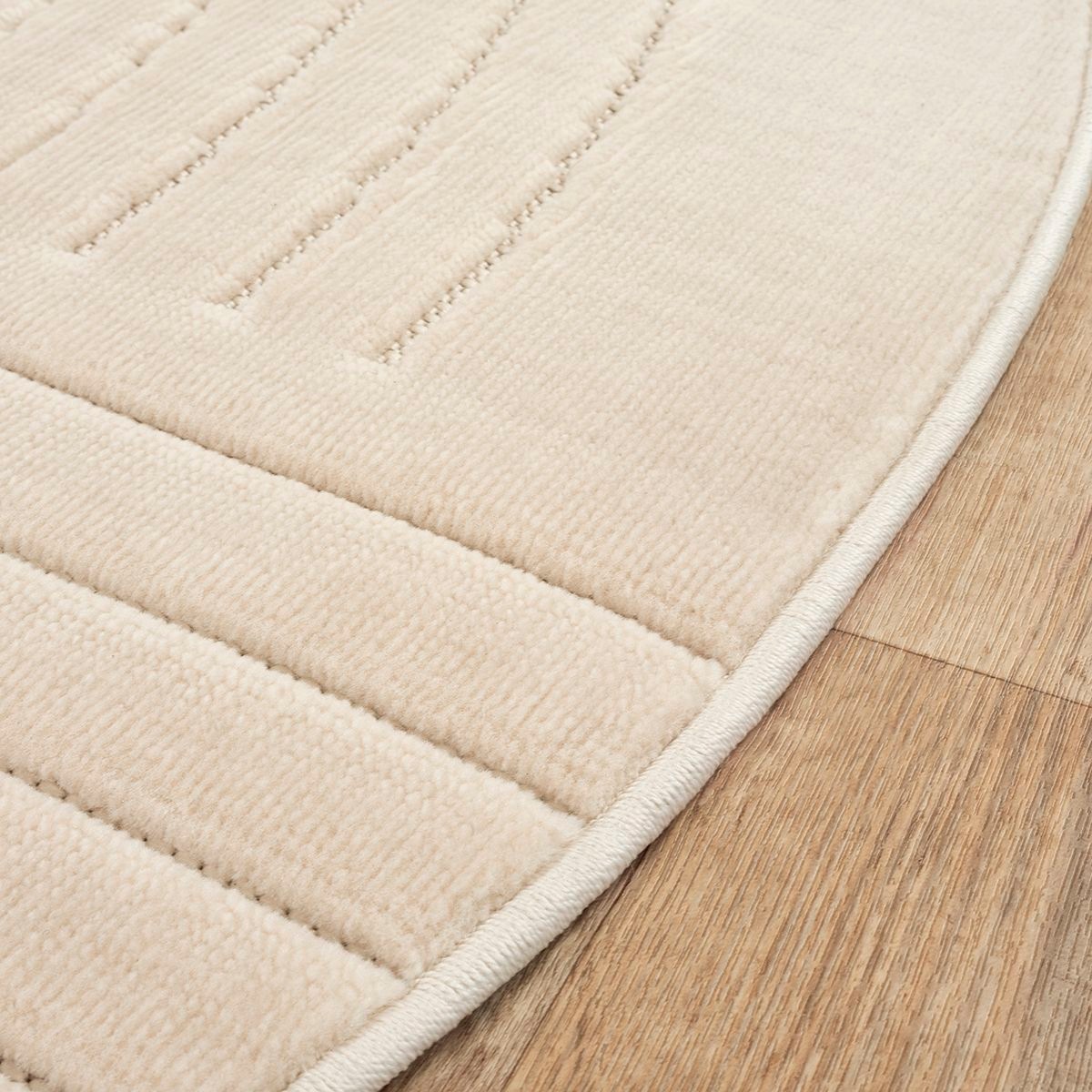 the carpet Teppich »Parma«, rund, 10 mm Höhe, moderne Wohnzimmer Teppich Outdoor geeignet dichter Flor
