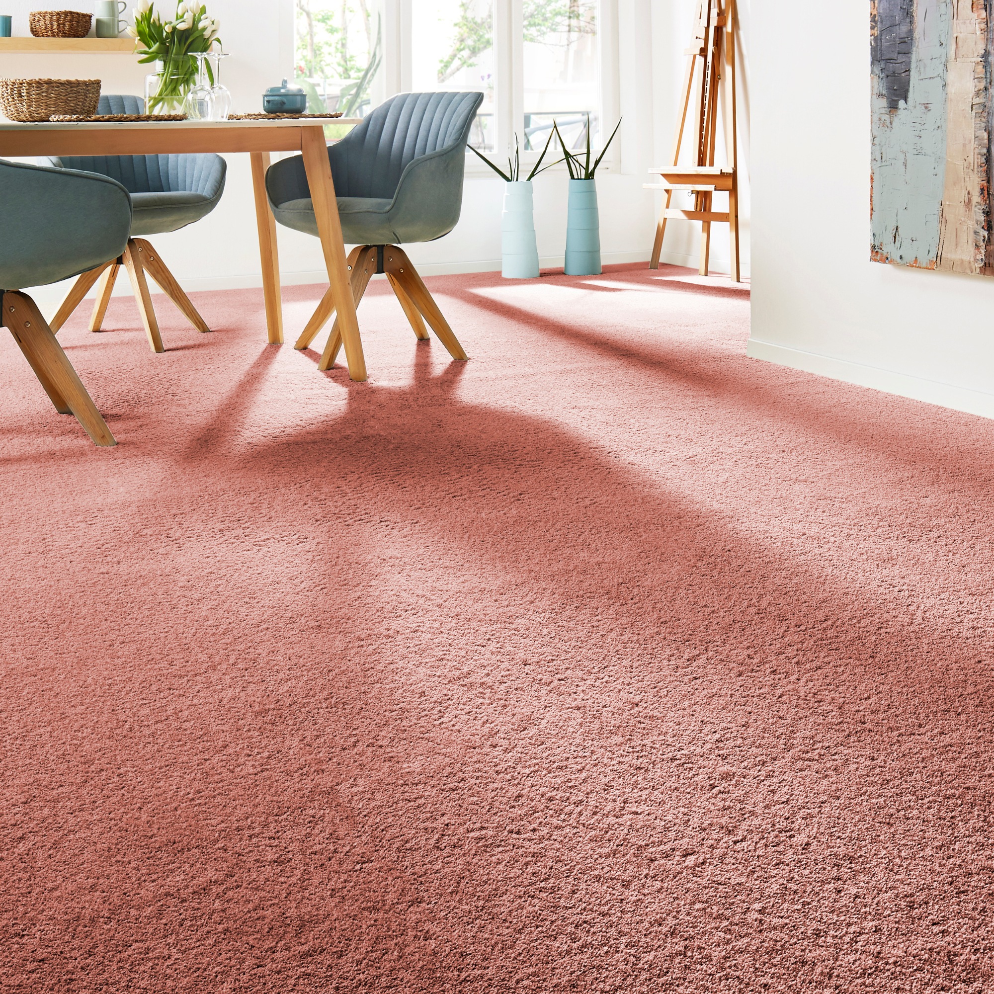 Andiamo Teppichboden »Verona, Velours, Made in Belgium«, rechteckig, 6 mm H günstig online kaufen