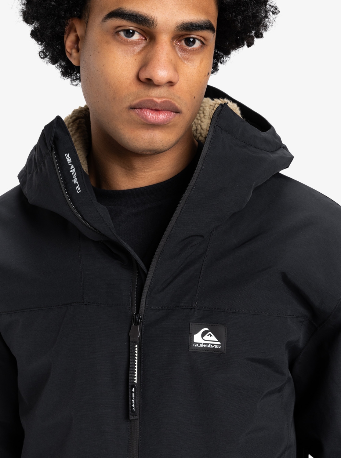 Quiksilver Langmantel »OVERCAST 3K PARKA« aus Baumwolle und Nylon, sportlicher Stil, atmungsaktiv
