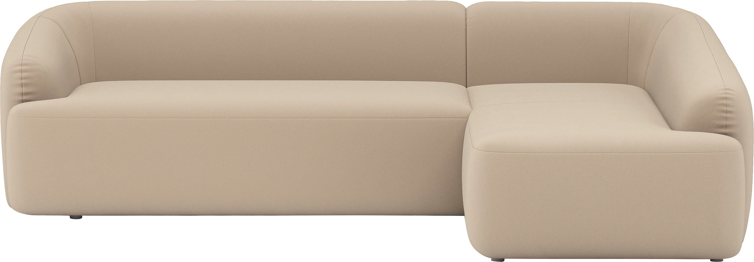 INOSIGN Ecksofa »Nergal, organisches Design, Breite 296cm, L-Form« Modernes günstig online kaufen