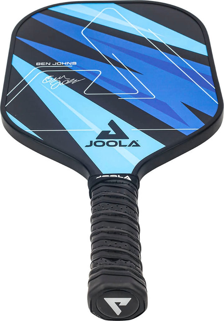 Joola Pickleballschläger »Ben Johns Blue Lightning Pickleball Set«, (Set, 7 tlg.), Inklusive 2 Schläger, 4 Bällen und Tasche, ideal für Freizeitspieler