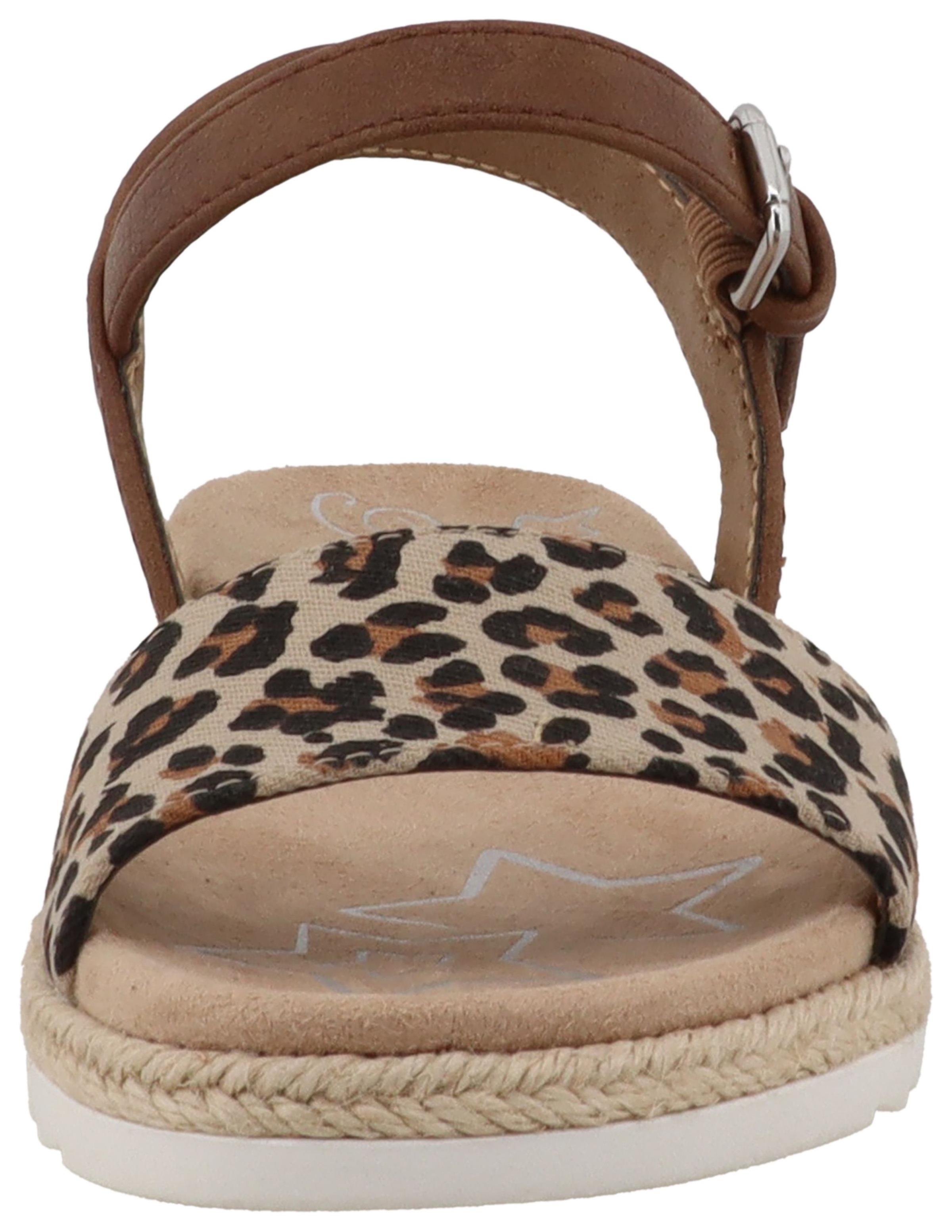 TOM TAILOR Riemchensandale »Resa«  Sommerschuh, Sandalette im angesagten Animal-Look