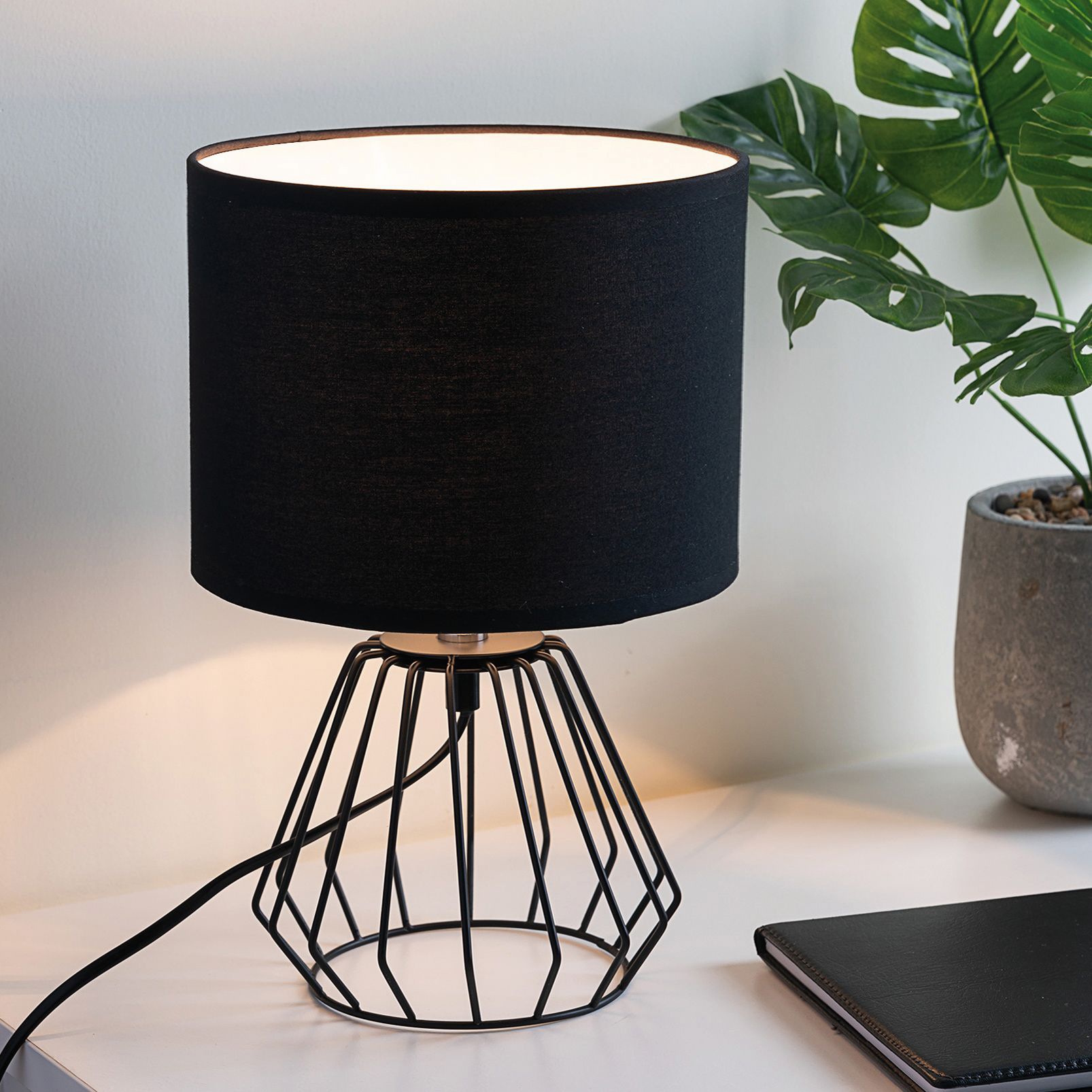 Pauleen LED Tischleuchte »Shiny Diamond«, 1 flammig, Leuchtmittel E27   Leu günstig online kaufen
