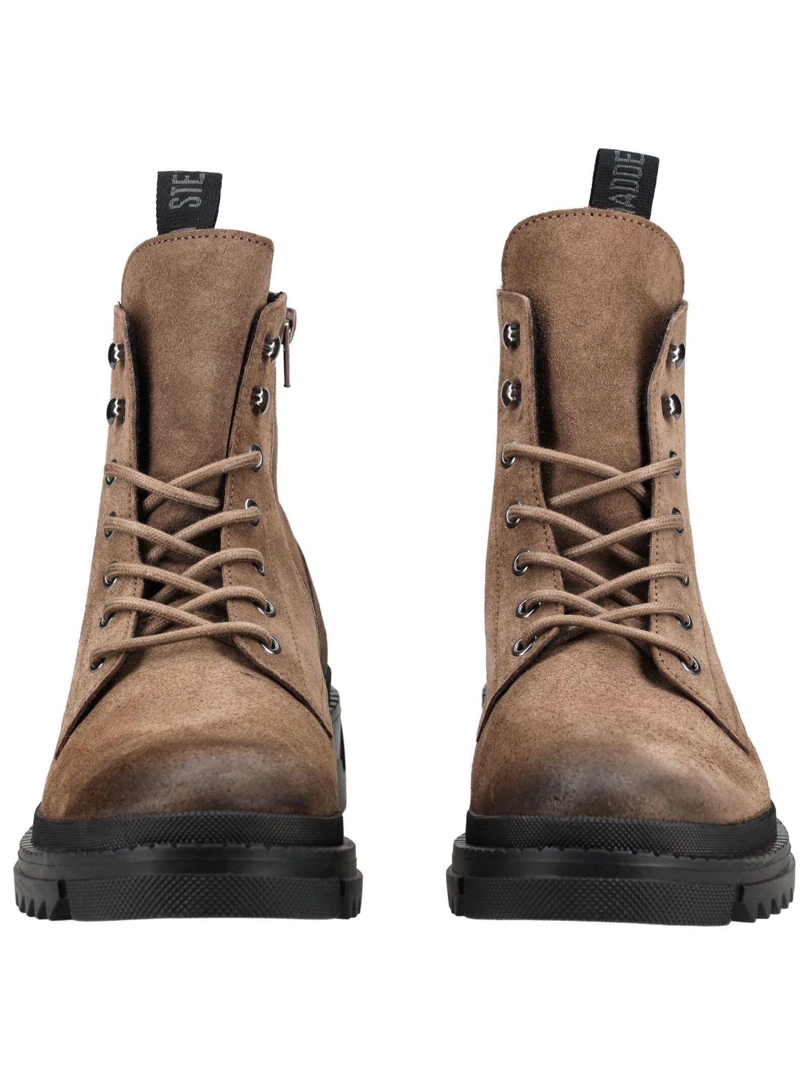 STEVE MADDEN Schnürstiefelette »STEVE MADDEN Stiefelette Veloursleder«