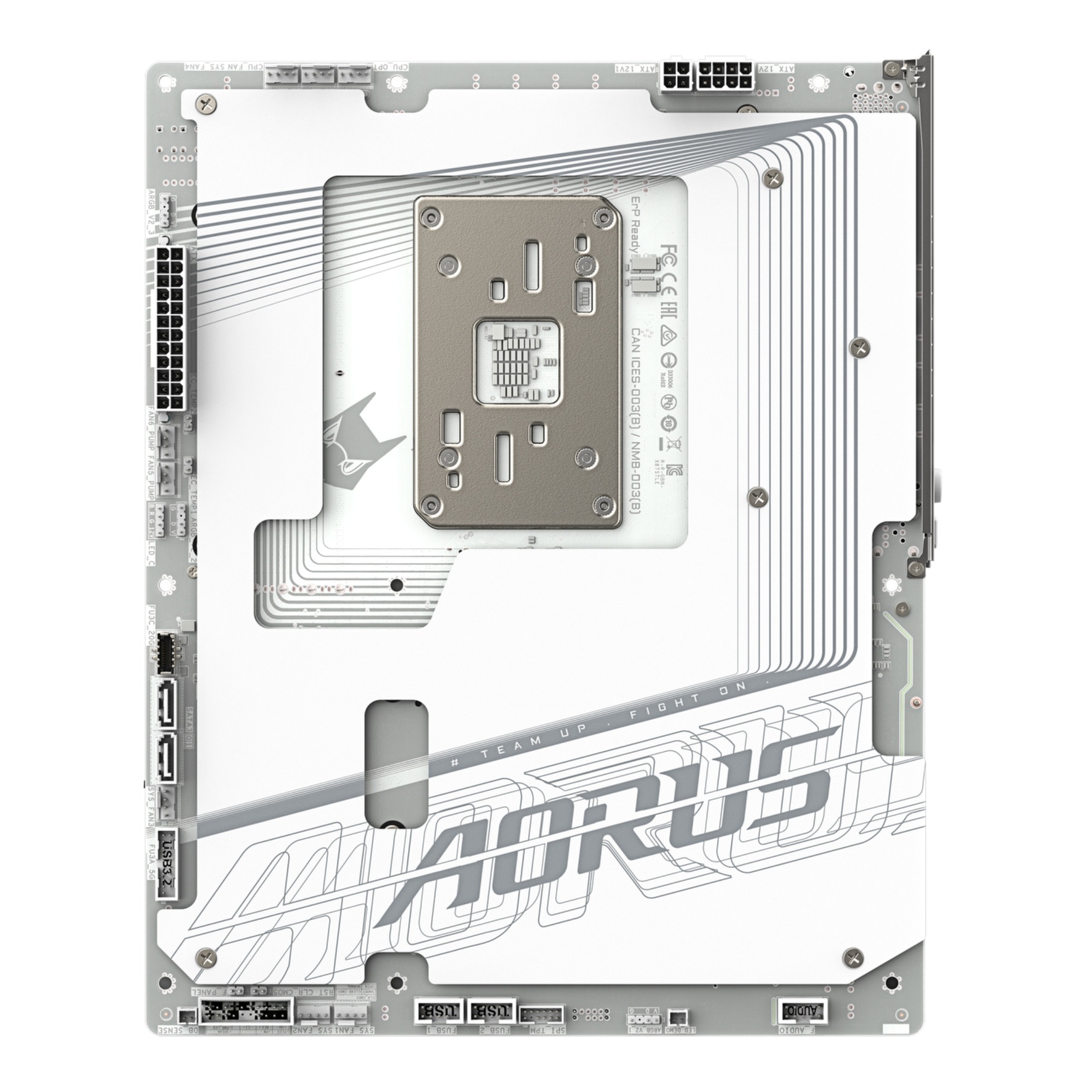 Gigabyte Mainboard »X870 AORUS STEALTH ICE Mainboard – Unterstützt AMD Ryzen 9000 CPUs, di«