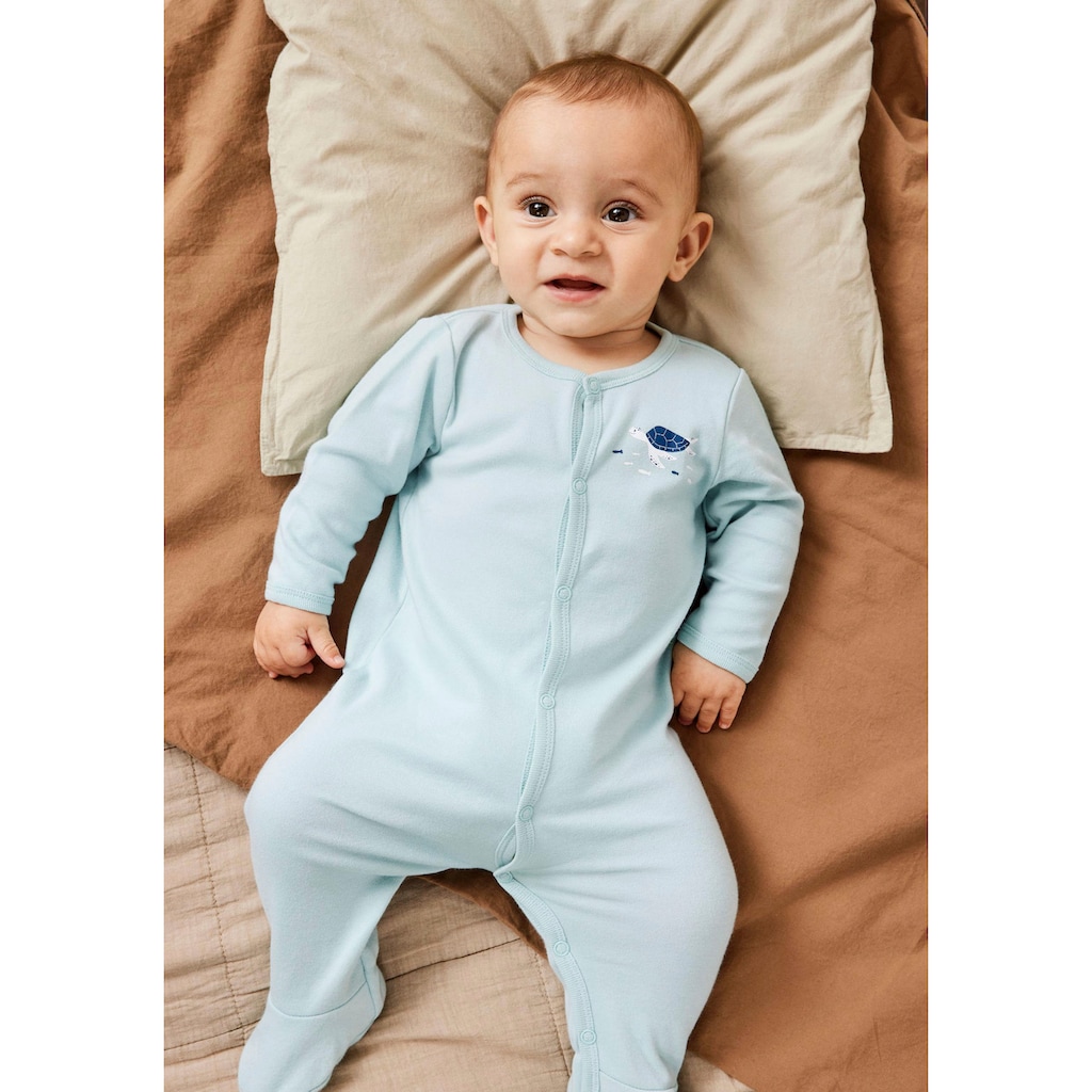 Name It Schlafoverall »NBMNIGHTSUIT 2P W/F UNDERSEA NOOS«, (Packung, 2 tlg.)