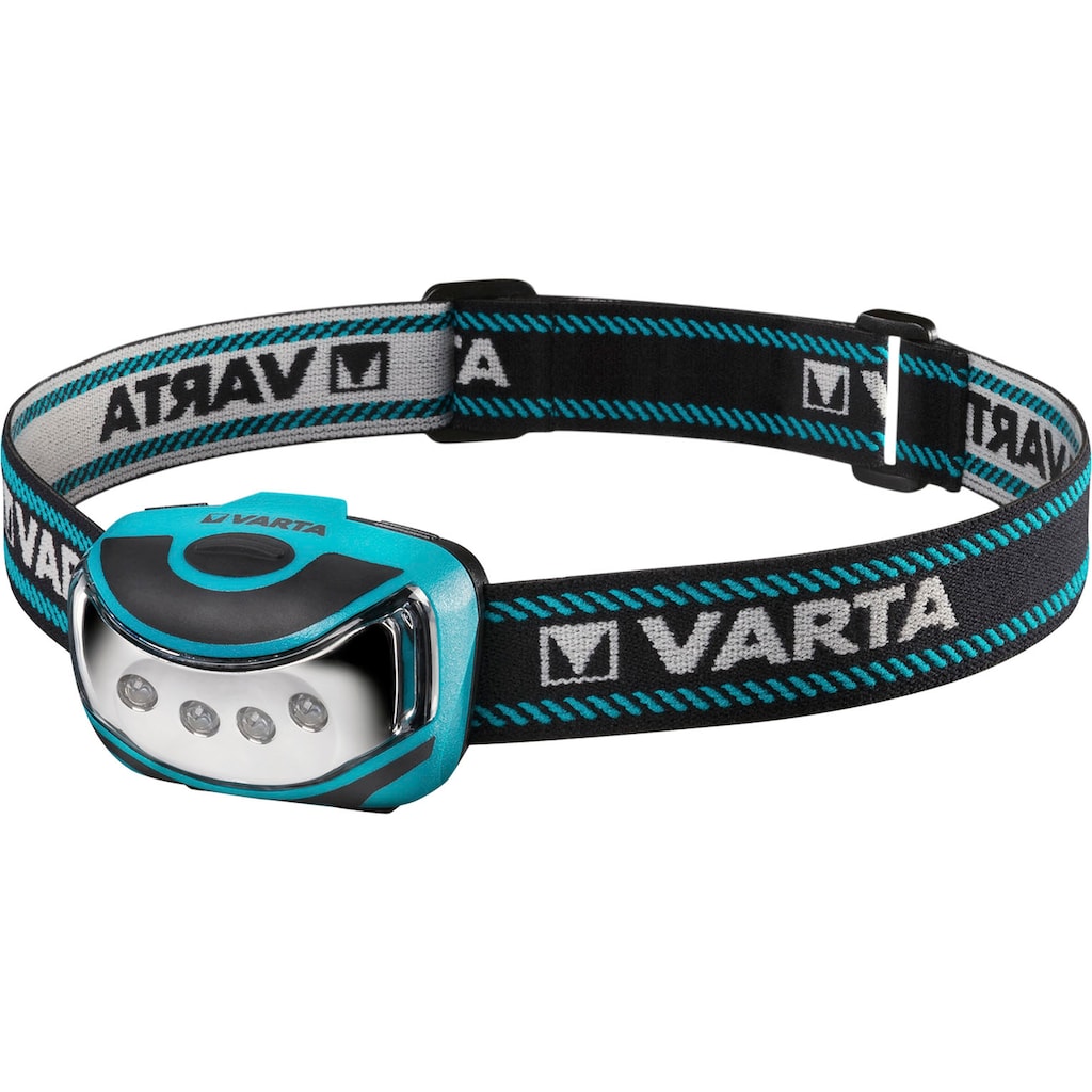 VARTA Stirnlampe »VARTA Outdoor Sports H10 Kopfleuchte inkl. 3x LONGLIFE Power«