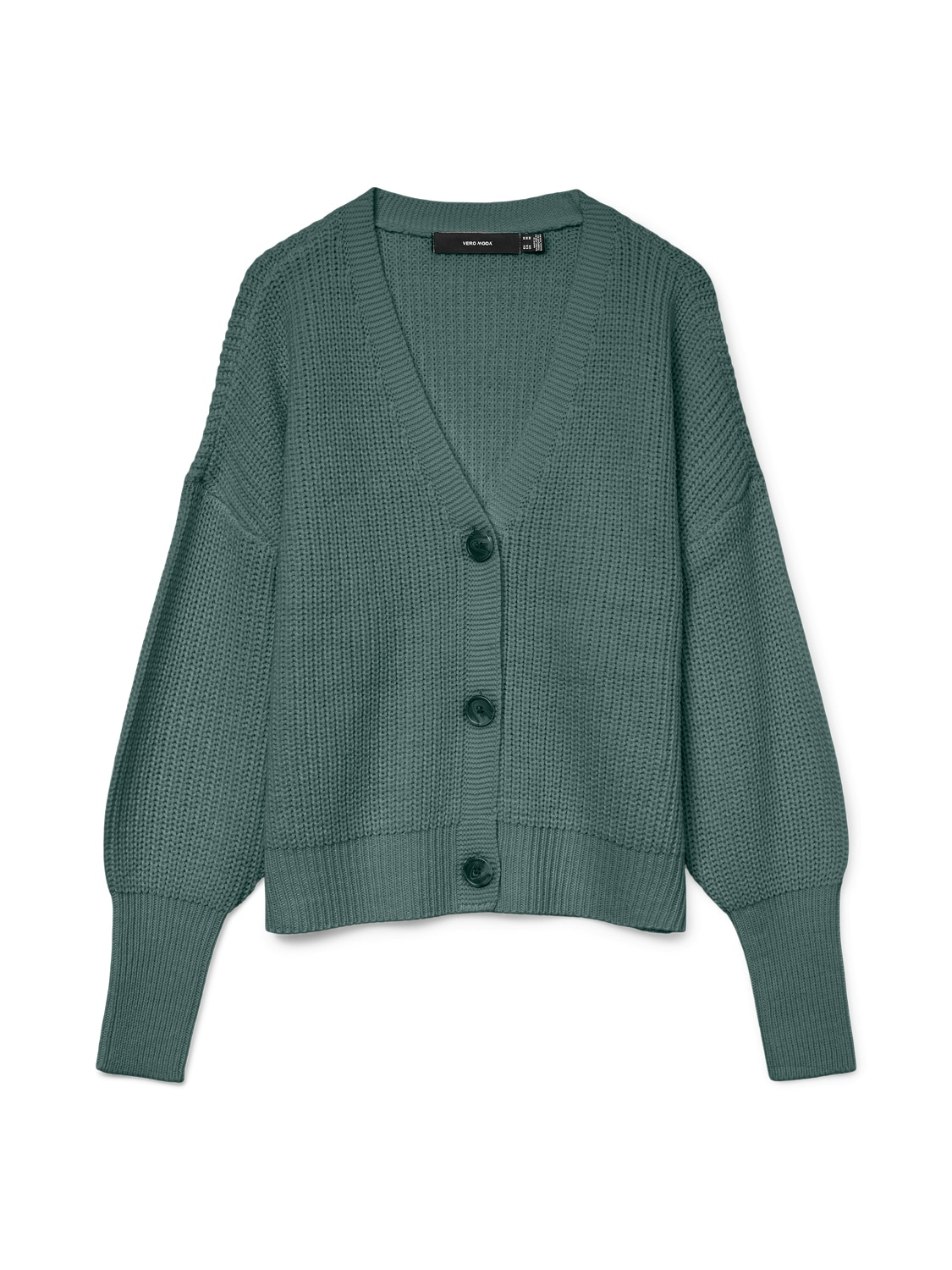 Vero Moda Strickjacke »VMLEA LS V-NECK CUFF CARDIGAN NOOS« Rippstrick