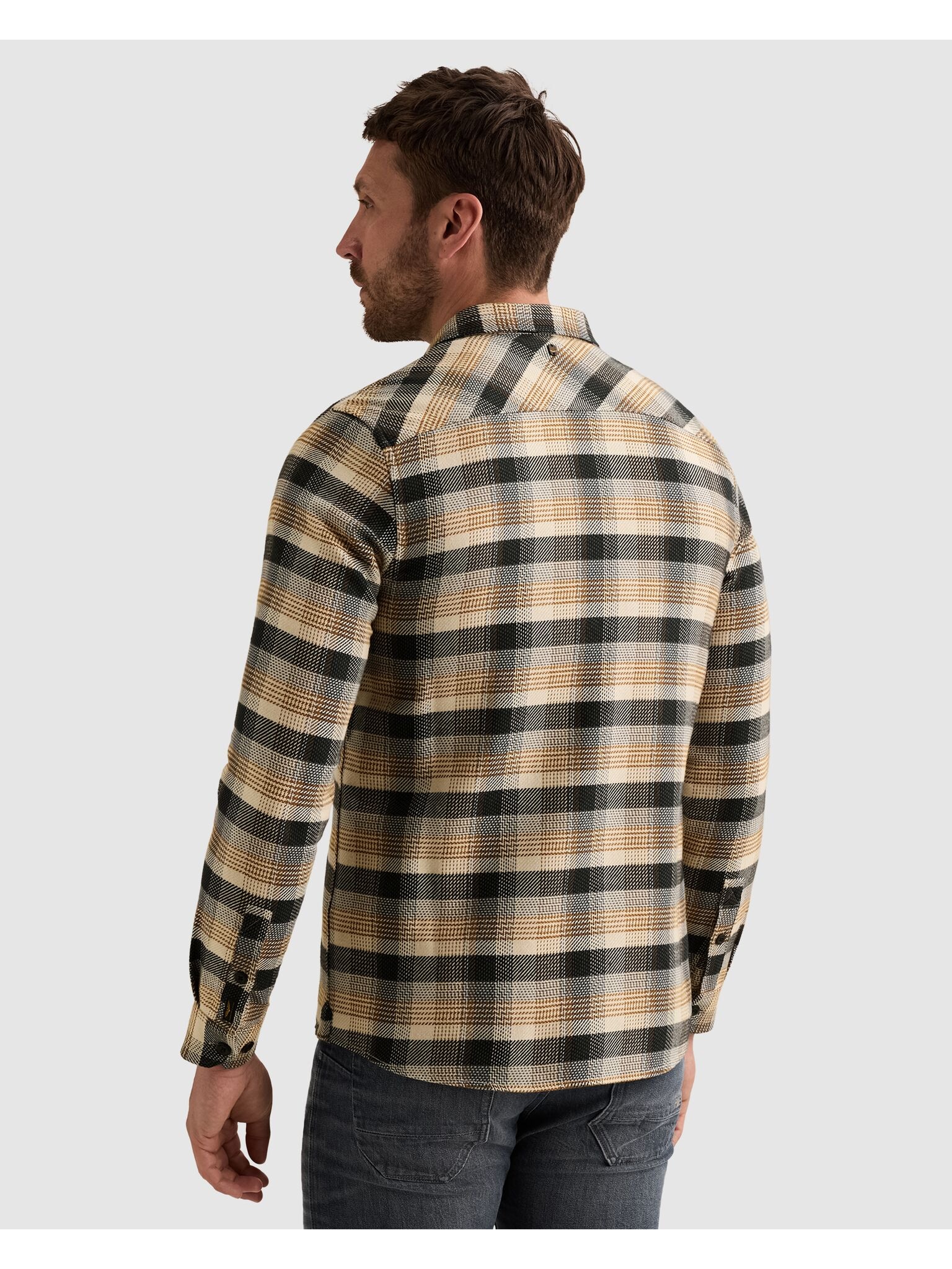 PME LEGEND Flanellhemd Brusttaschen mit Knopfverschluss
