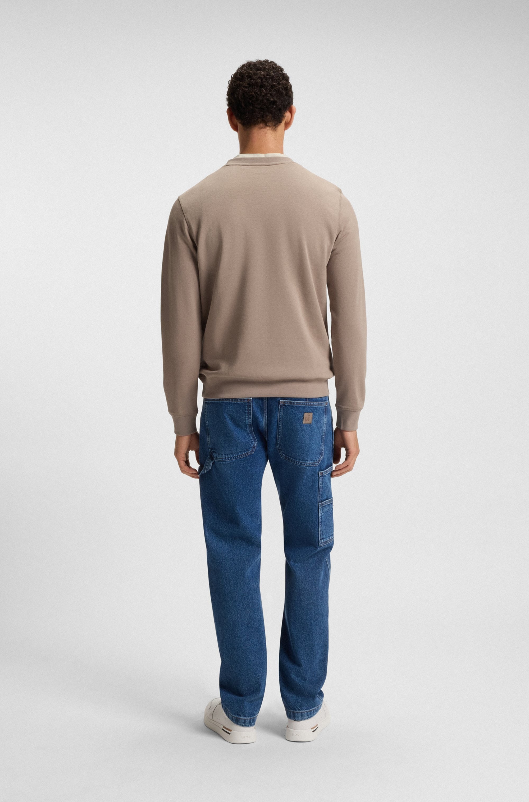 BOSS ORANGE Sweatshirt »Westart« mit BOSS Logopatch