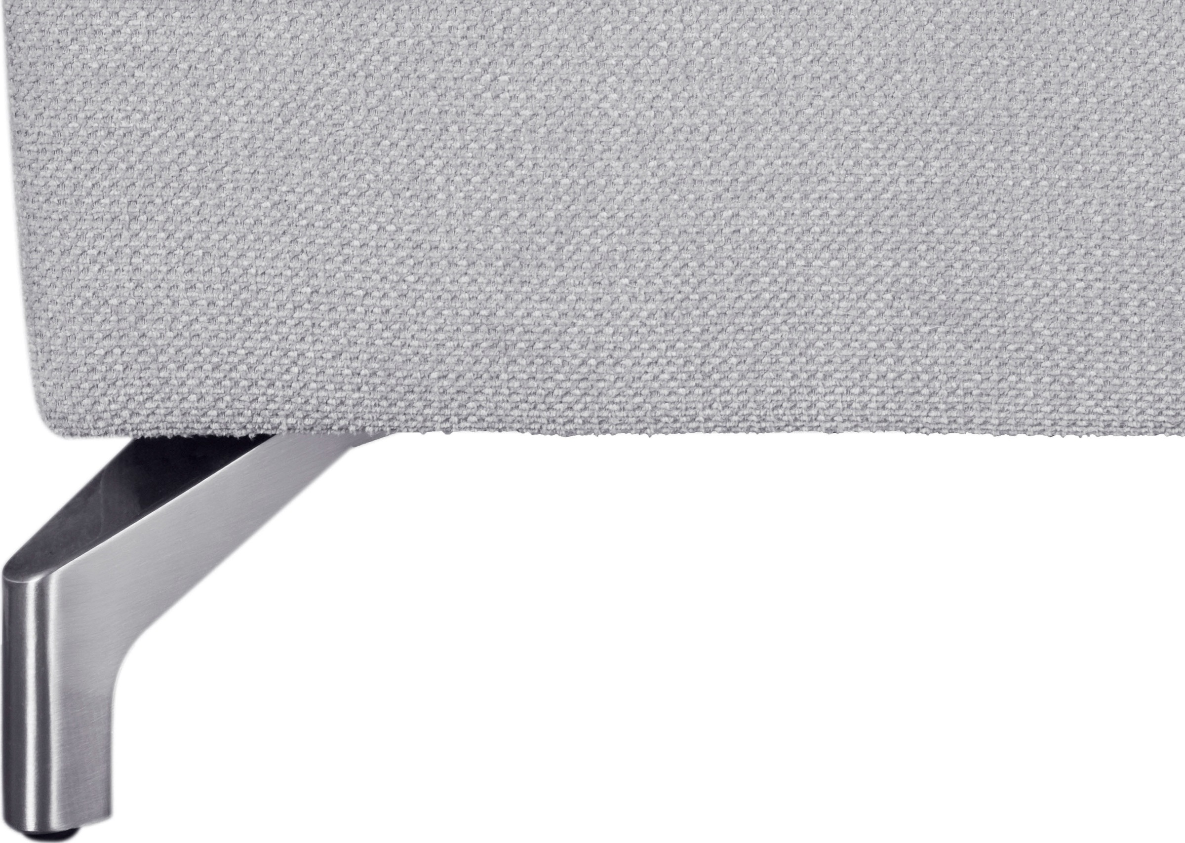 sit&more Wohnlandschaft »Percy U-Form«, 12 cm Fußhöhe, Sitztiefenverstellung, wahlweise in 2 Fußfarben