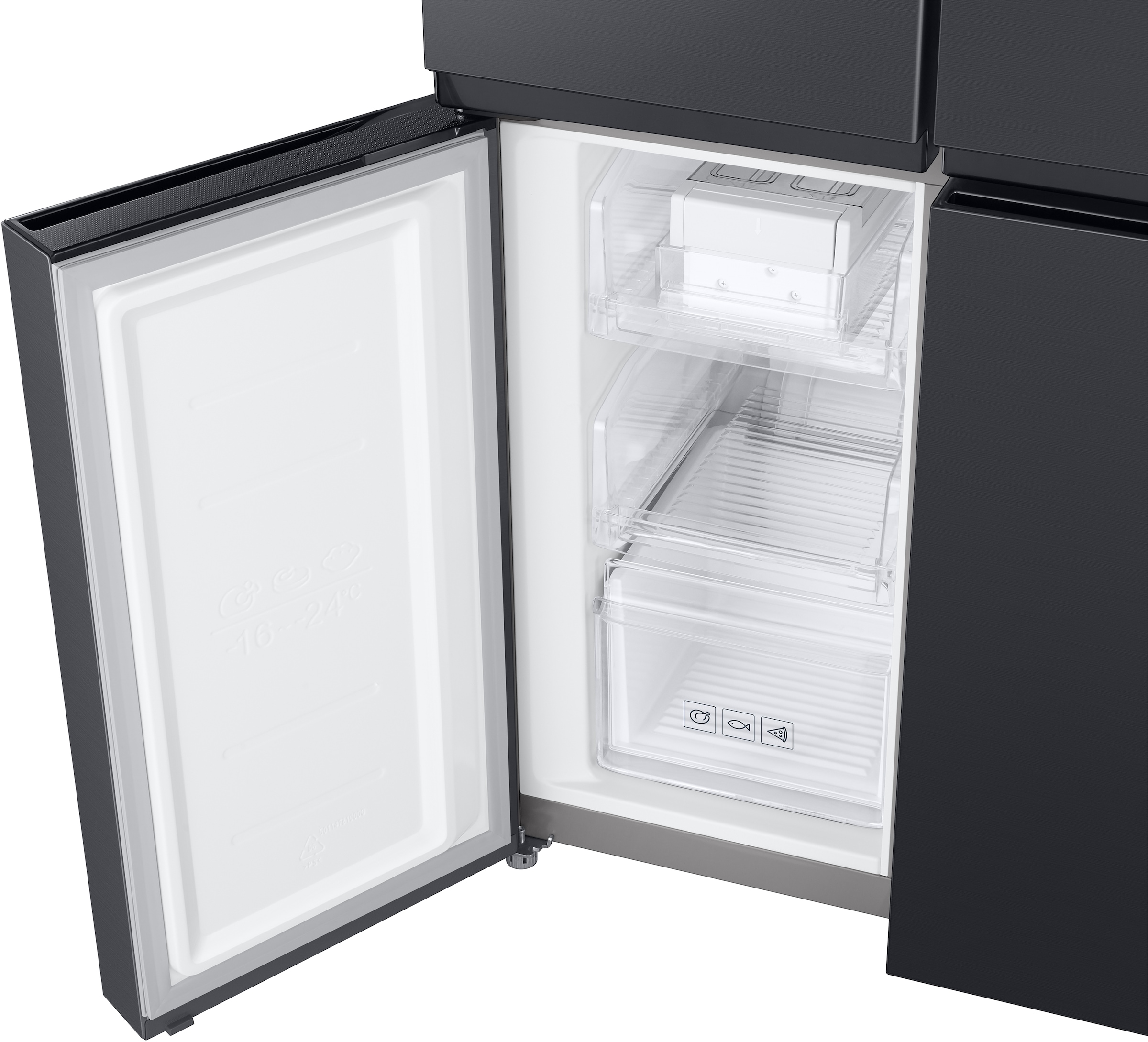 Samsung Side-by-Side »RF48A401EB4« 179,3 cm hoch 83,3 cm breit