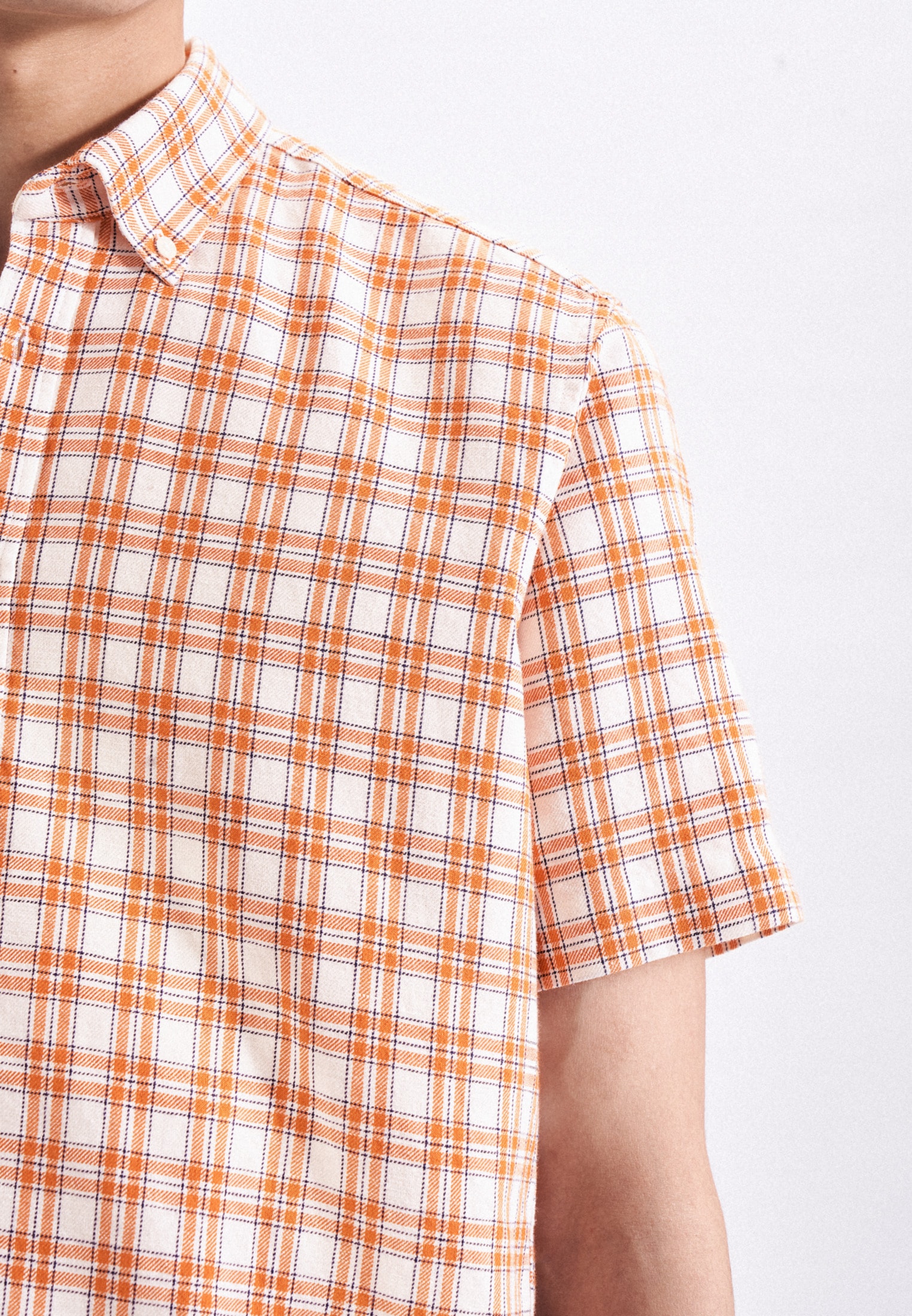 seidensticker Businesshemd »Schwarze Rose«, Regular Kurzarm Button-Down-Kragen Karo