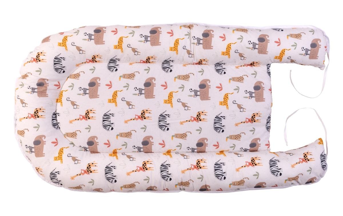 ULLENBOOM ® Bettnestchen »Waffelpiqué Sand Savanne 55 x 95 cm«