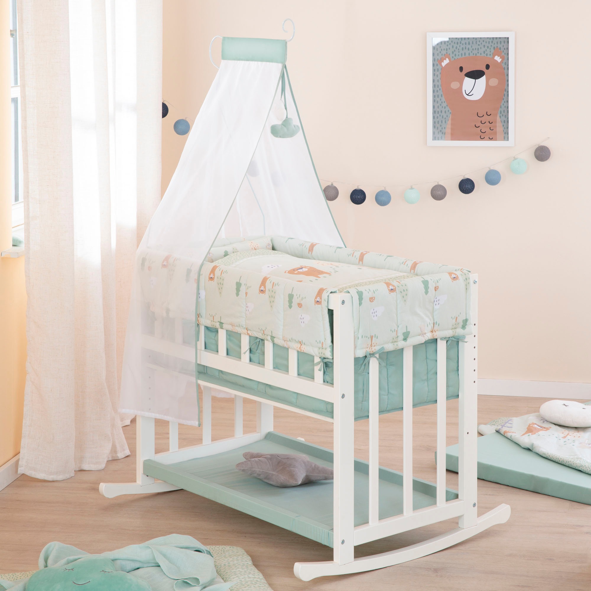 roba® Stubenbett »4in1, Woodland Buddies« günstig online kaufen