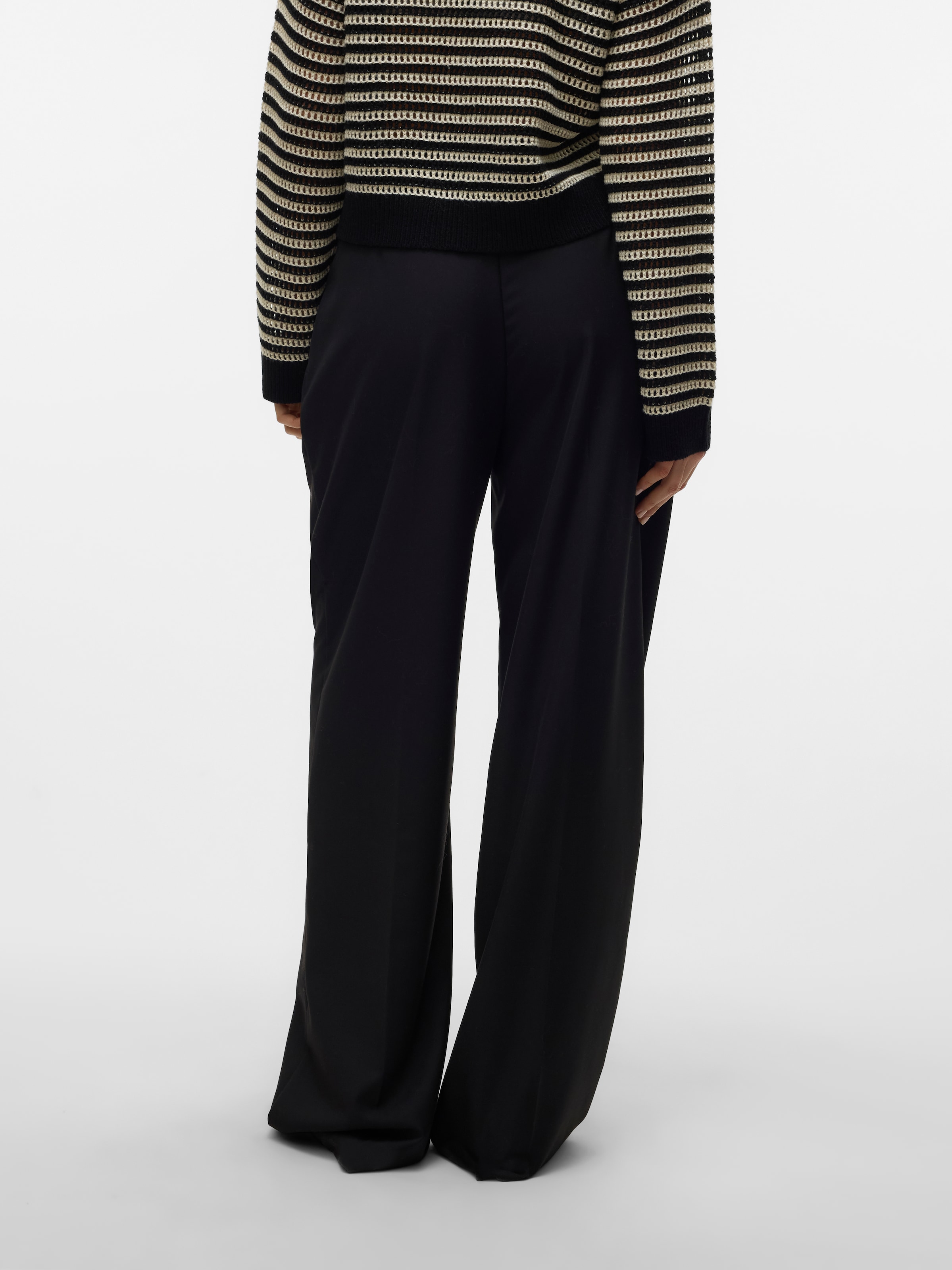 Vero Moda Anzughose »VMHAILEY HW WIDE PLEAT PANT NOOS«  Hose mit weitem Beinschnitt, High Waist Bund
