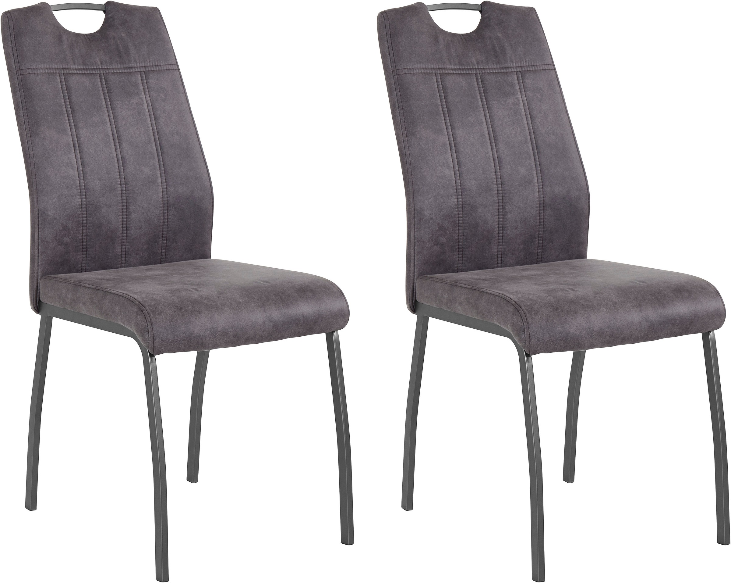 HELA Esszimmerstuhl »ELIF«, (Set), 2 St., Microfaser, 140 Kg Belastbar, Küc günstig online kaufen