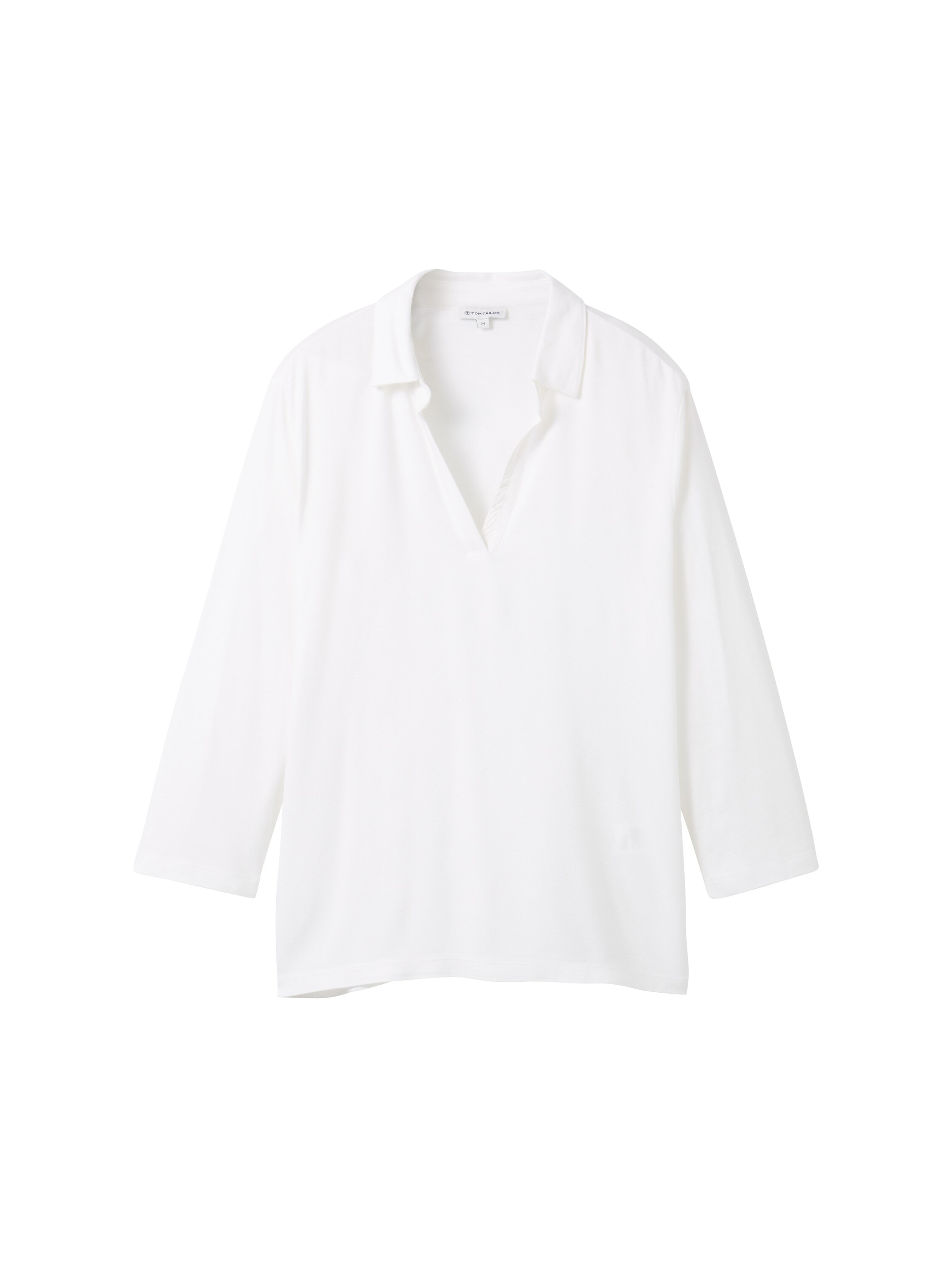 TOM TAILOR Langarmshirt, mit Polokragen