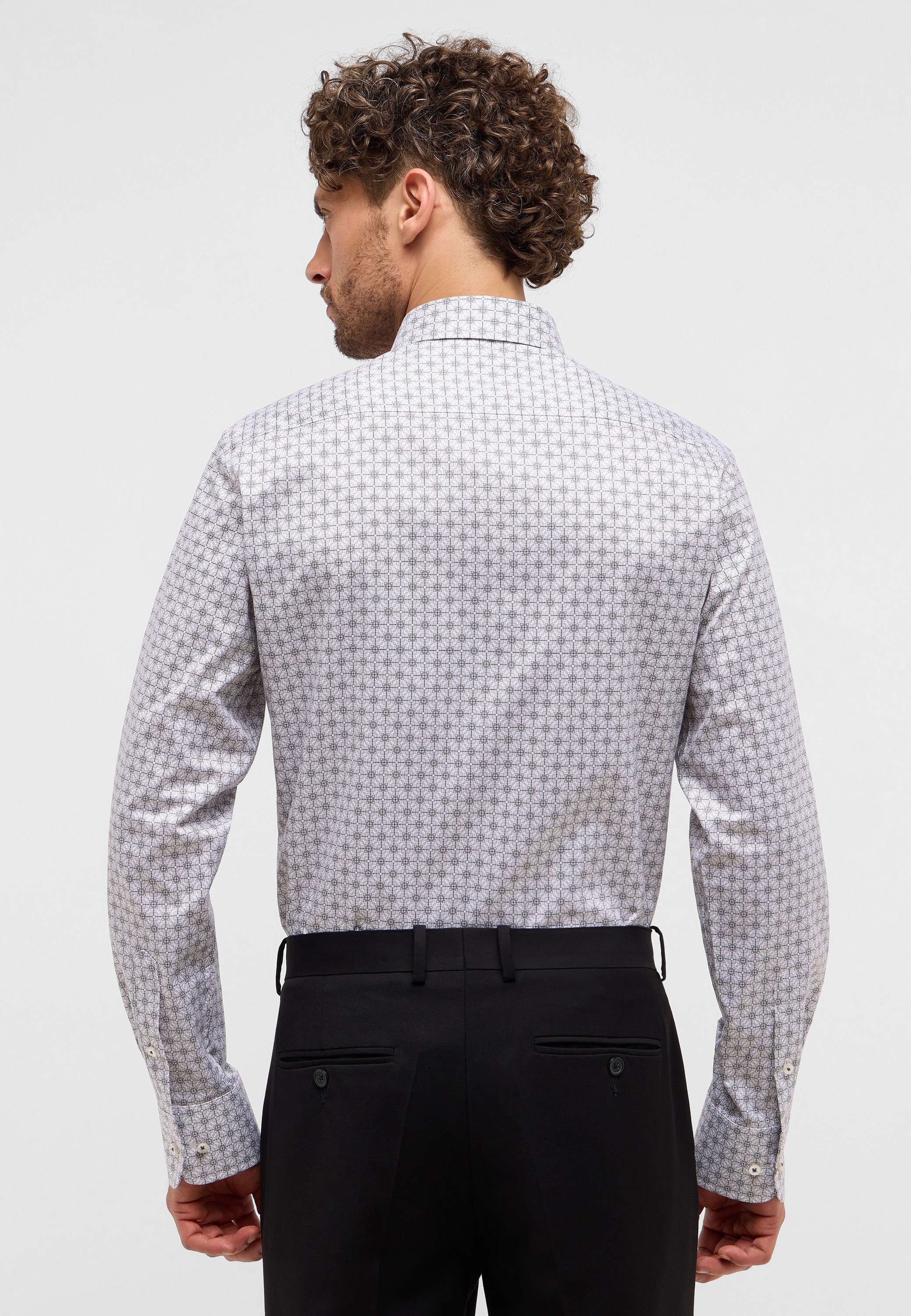 Eterna Langarmhemd »SLIM FIT« NON IRON (bügelfrei)