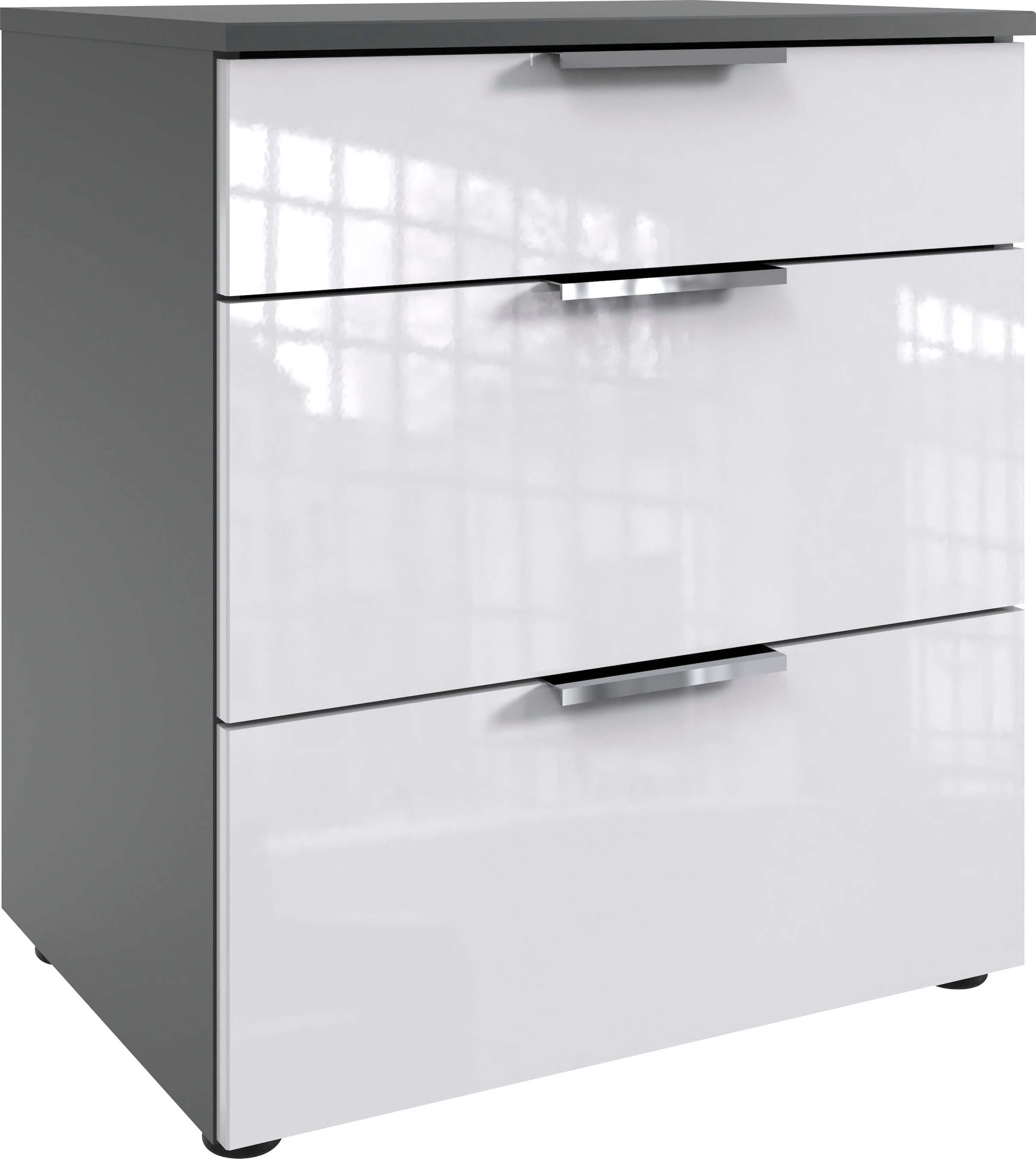 Wimex Nachtkommode »level36 D by fresh to go« mit soft-close Funktion und Lackfronten, 3 Schubladen