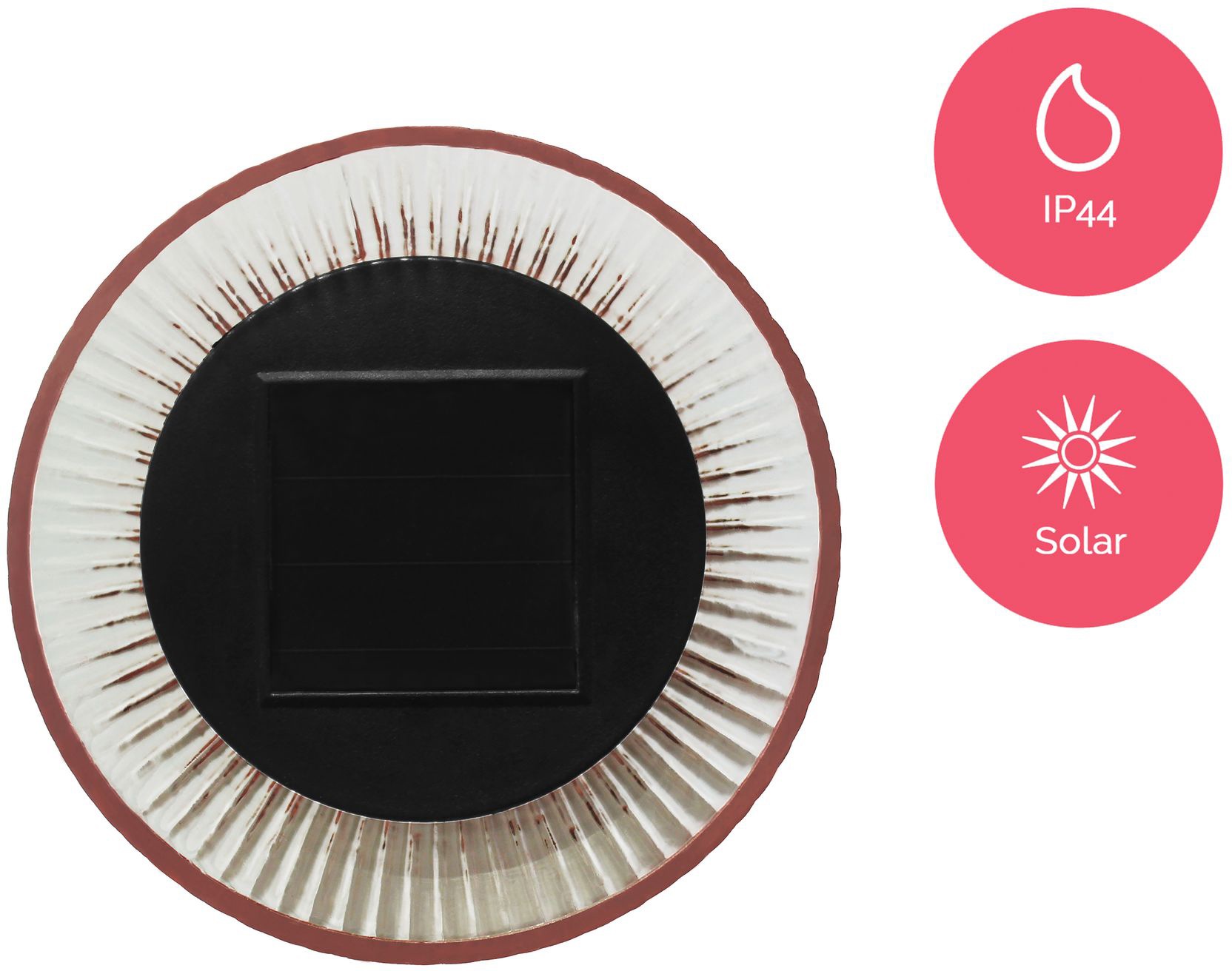 2. Bild von Pauleen LED Laterne »Sunshine Passion«, 1 flammig, Solarbetrieben