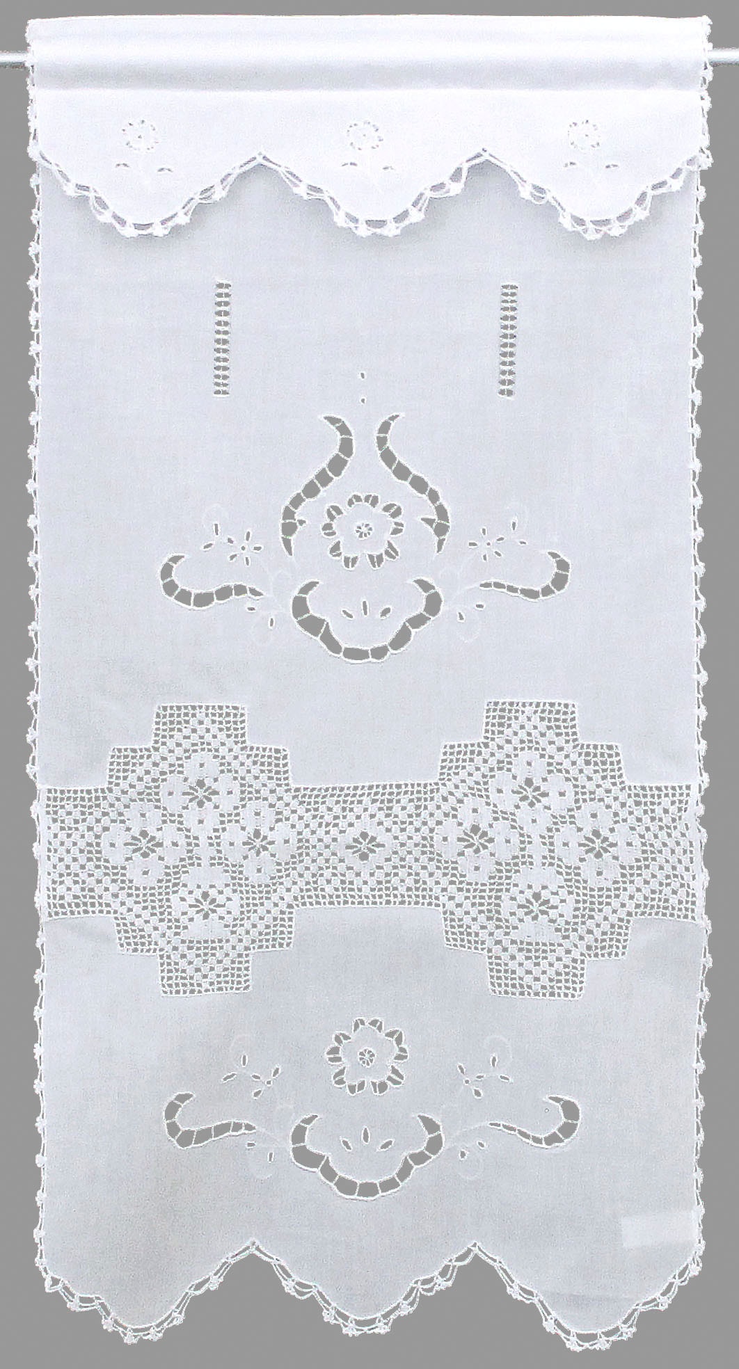 HOSSNER - ART OF HOME DECO Panneaux »Bondone« Stangendurchzug 1 Stk. tlg. H günstig online kaufen