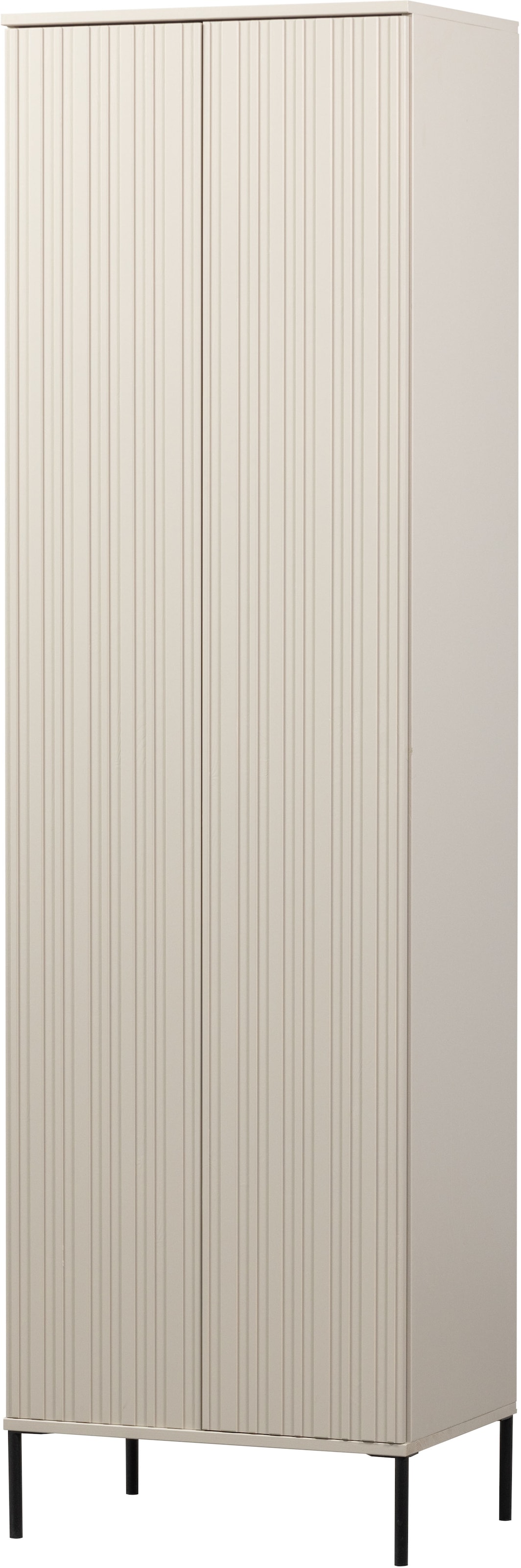 WOOOD Garderobenschrank »New Gravure, Mehrzweckschrank mit 5 Fächern« Gravure New Hochschrank von WOOOD mit Stauraum, Stil und Push-to-Open