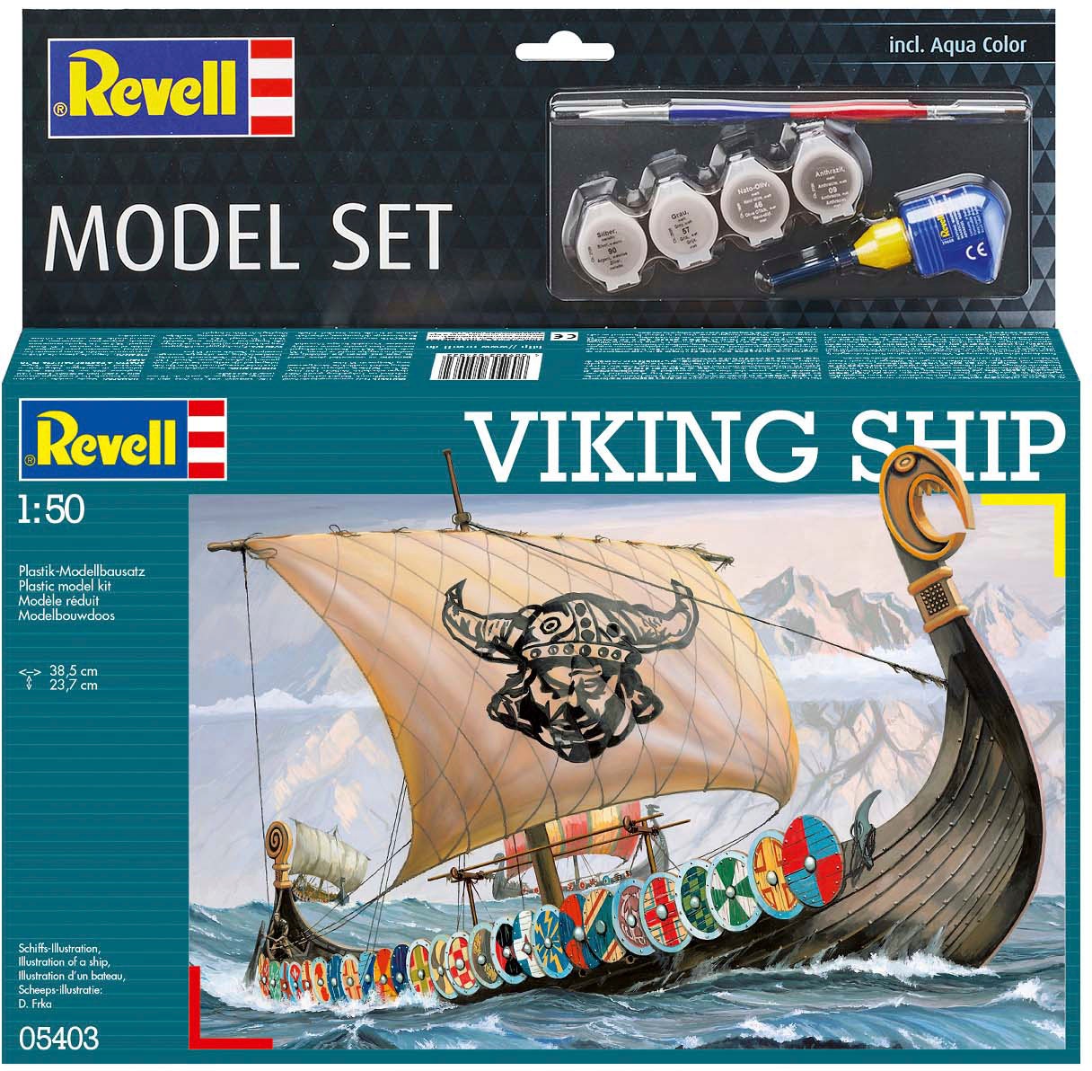 Revell® Modellbausatz »Wikinger Schiff«, 1:50, Made in Europe