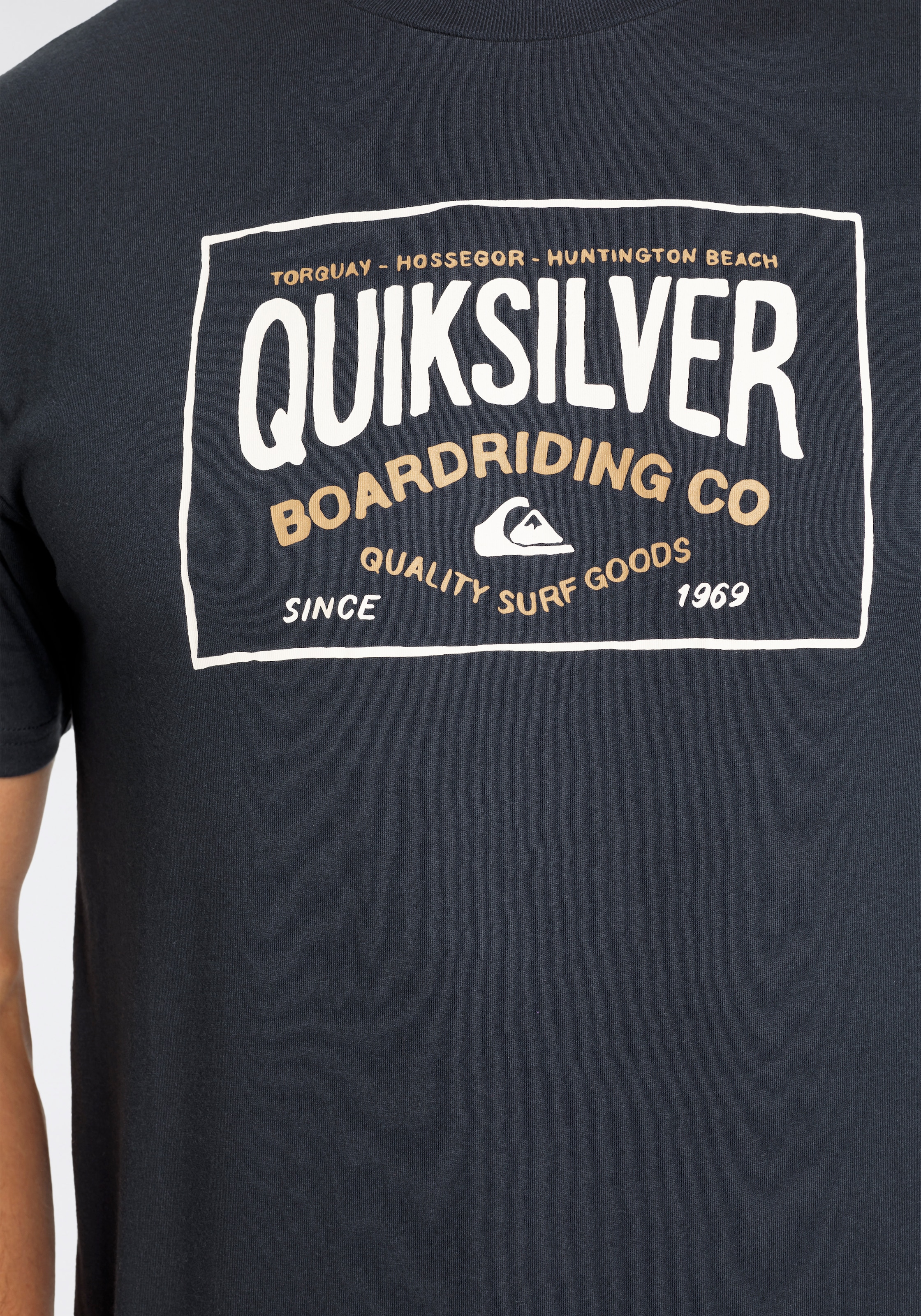 Quiksilver T-Shirt »CLOUD UNDER PACK SHORT SLEEVE TEE YM« Packung, 2, 2 Stk. im Doppelpack