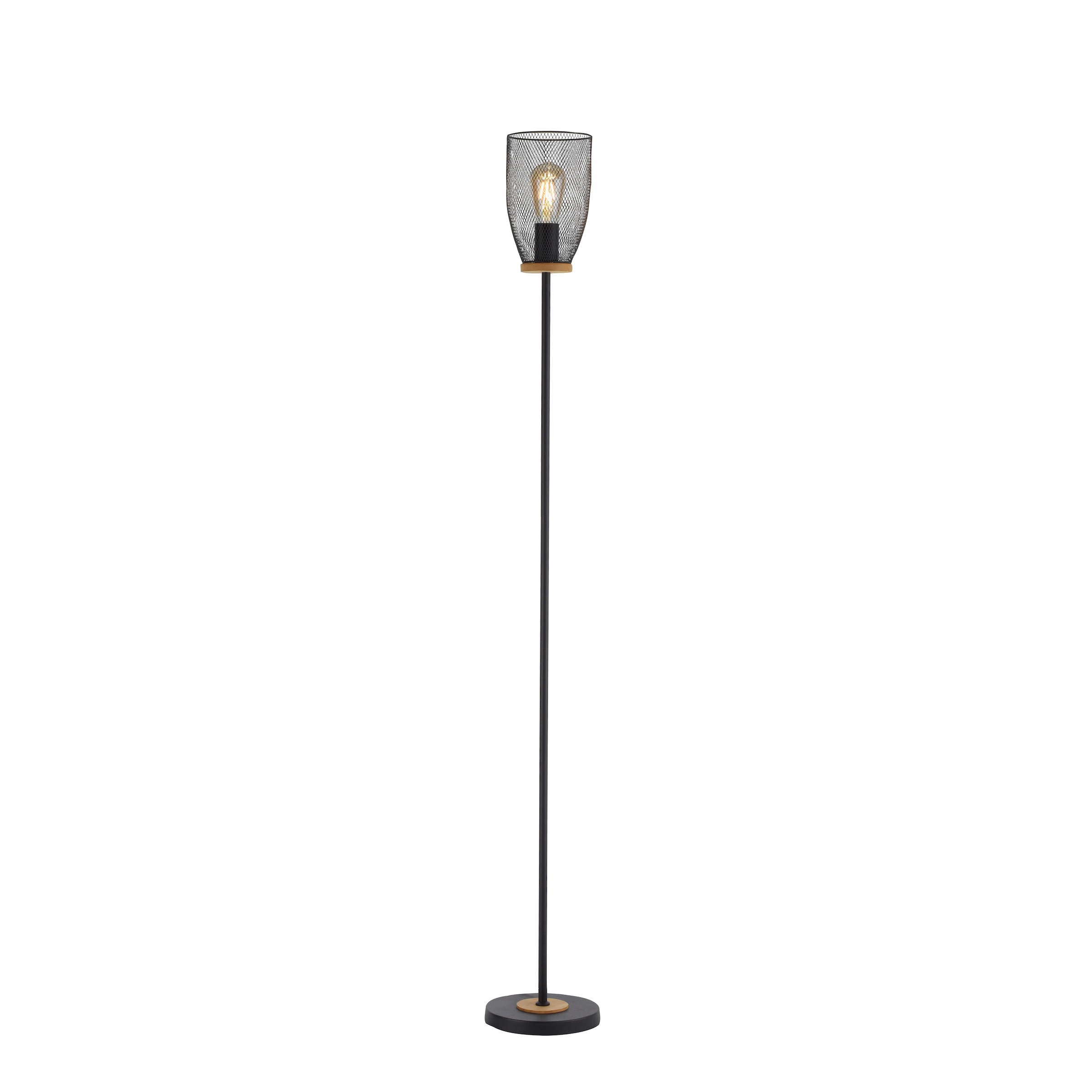 JUST LIGHT Stehlampe »TAMIS«, 1 flammig, Leuchtmittel E27   ohne Leuchtmitt günstig online kaufen