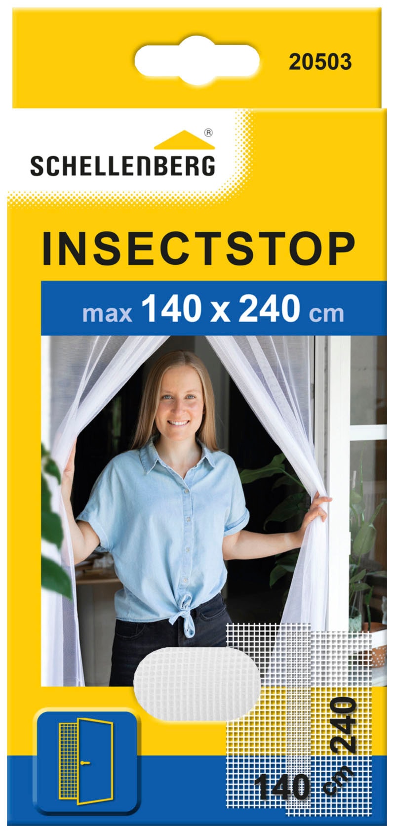 SCHELLENBERG Insektenschutz-Vorhang »Insektenschutz für Balkontür